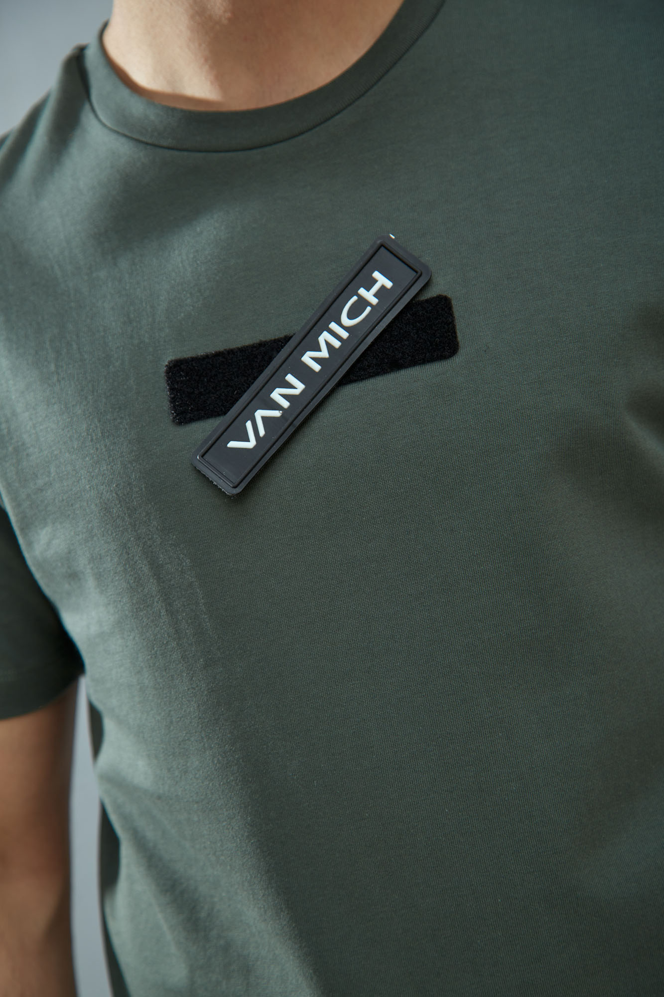 VM-ERK-22-050 Футболка Van Mich Зеленый