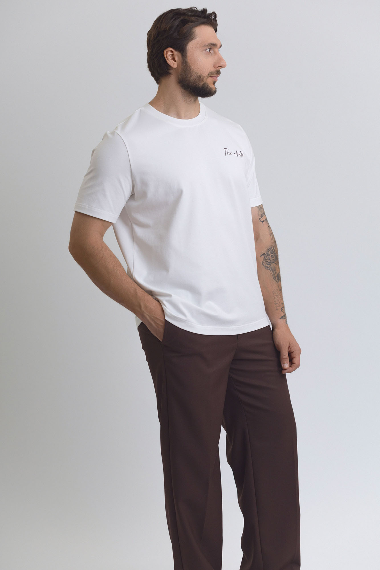 M-252-THT-22-2003 Футболка The Hills Молочный