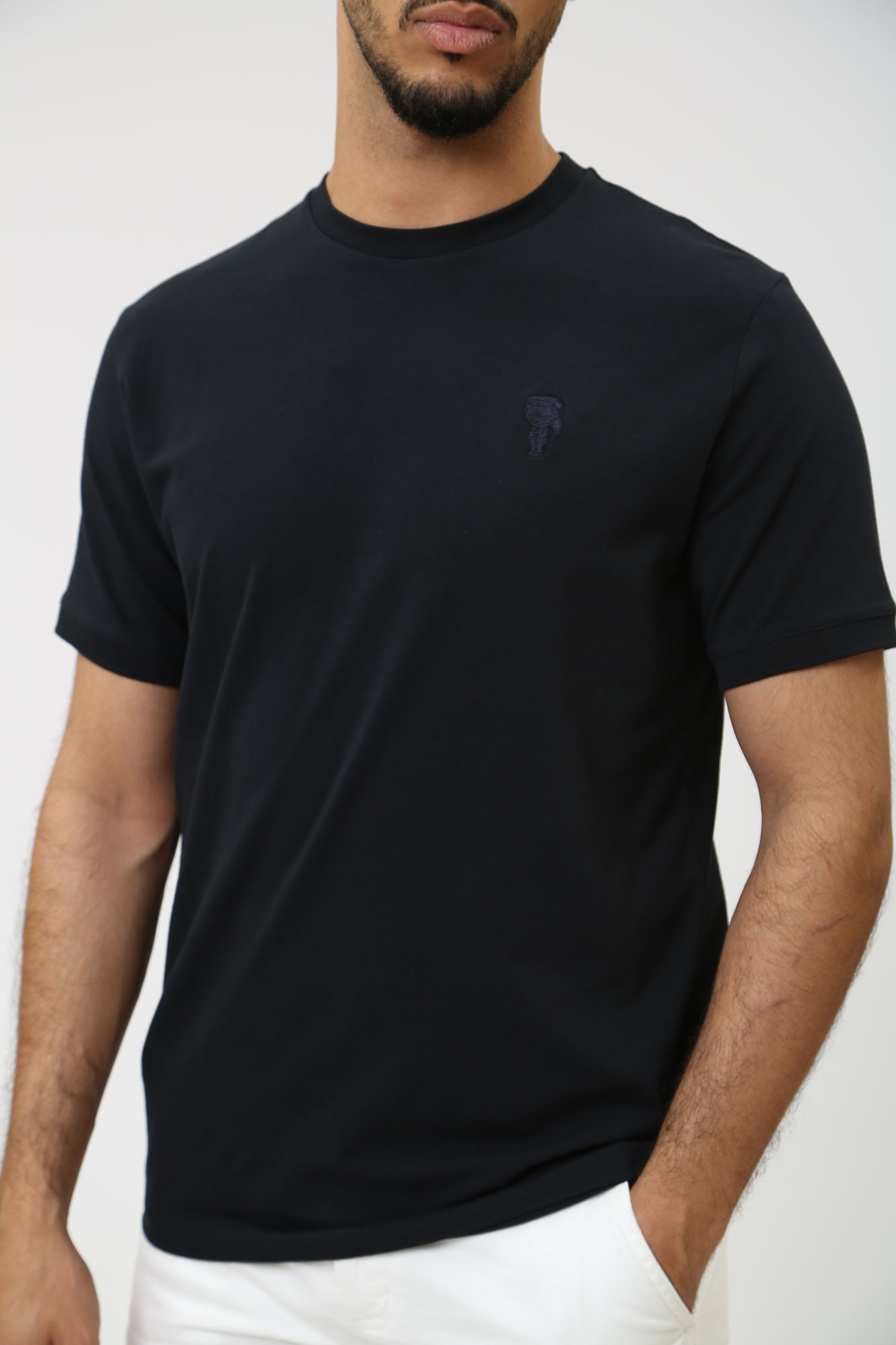 542221_755055 Футболка Karl Lagerfeld Черный