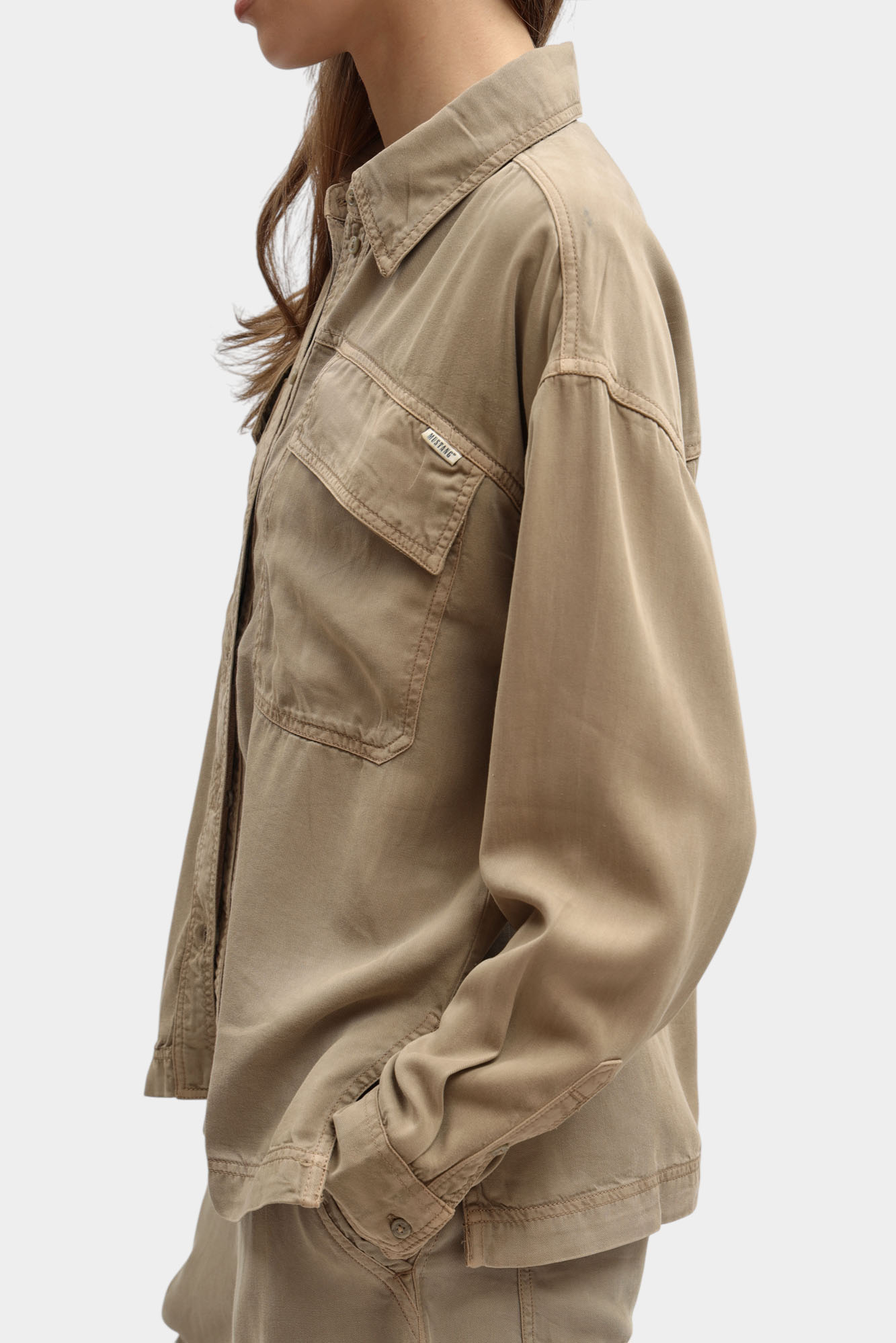 Блузка Mustang Бежевый