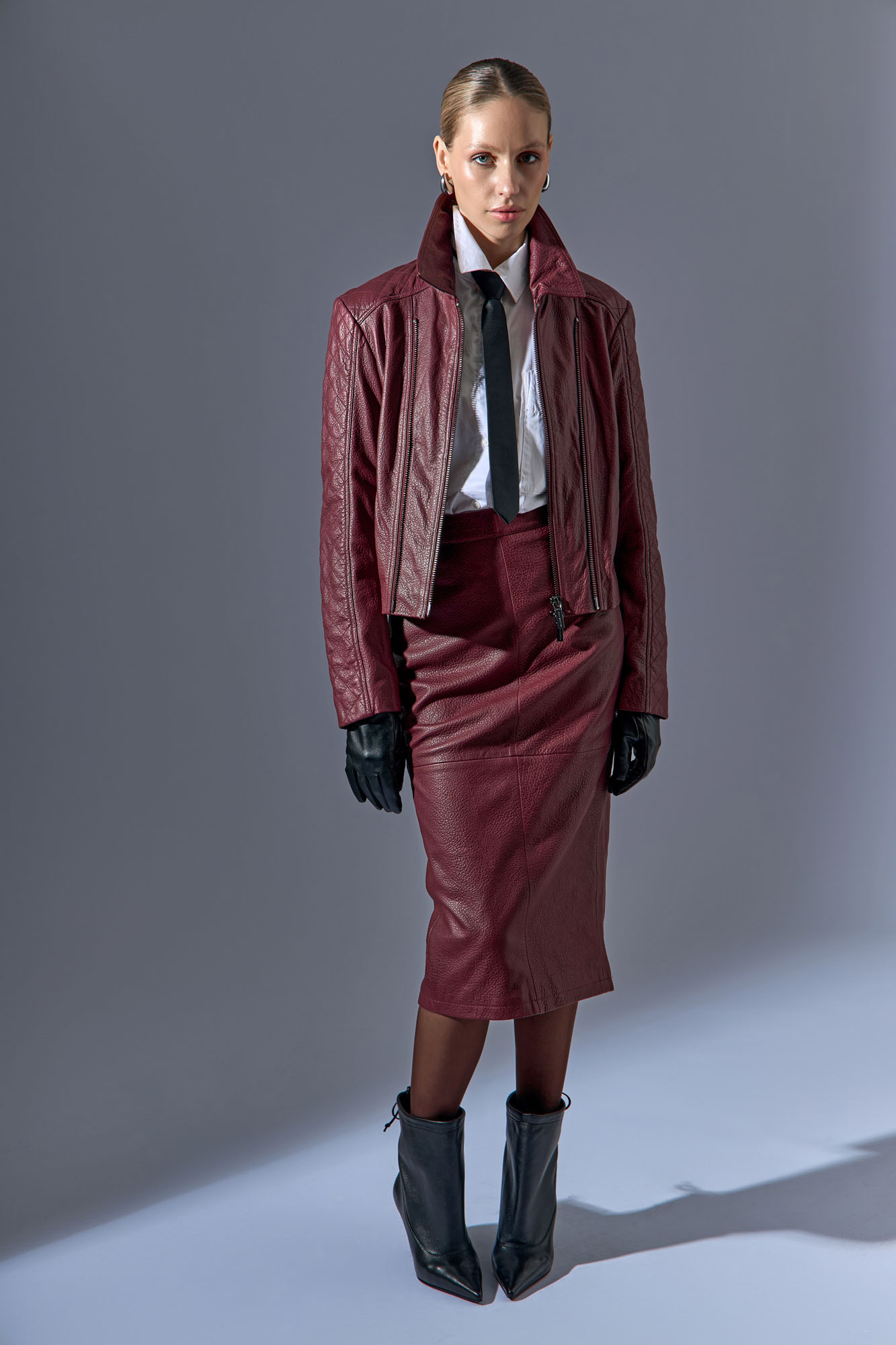 RP-GK25060-8 Ботильоны закрытые Red Pin Черный