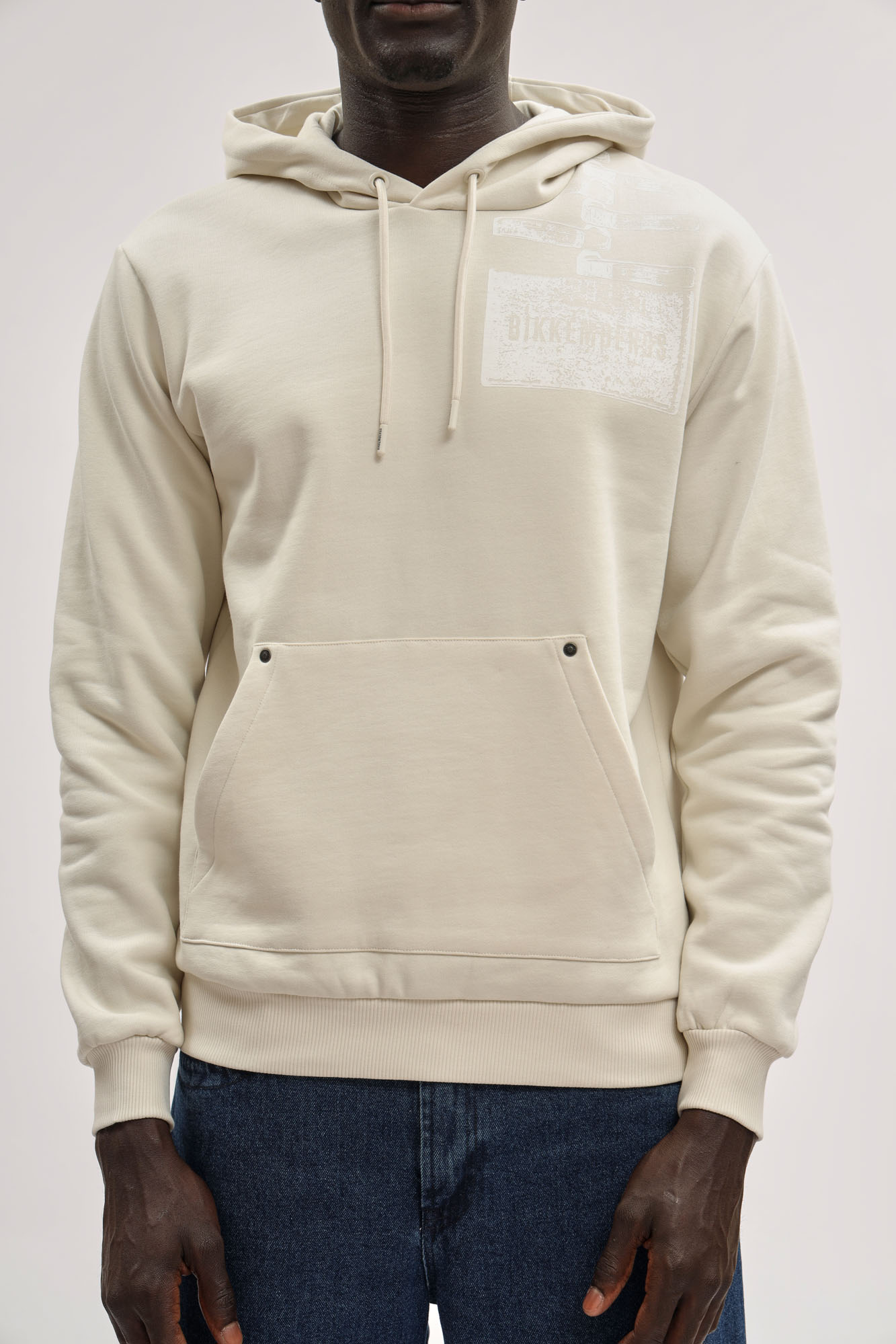 BMF1128 Худи Bikkembergs Бежевый