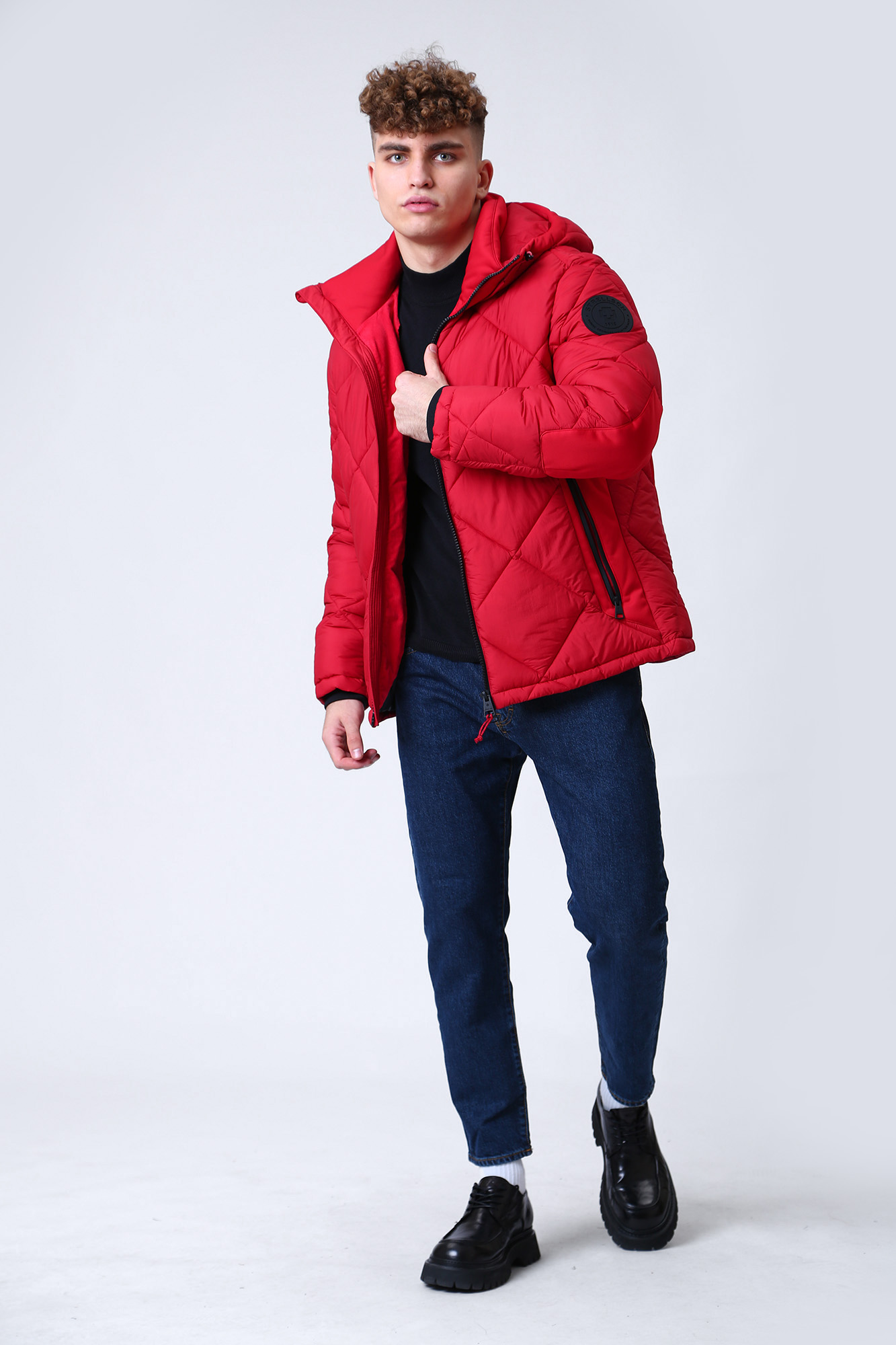 30034444_10014217 Куртка Strellson Красный