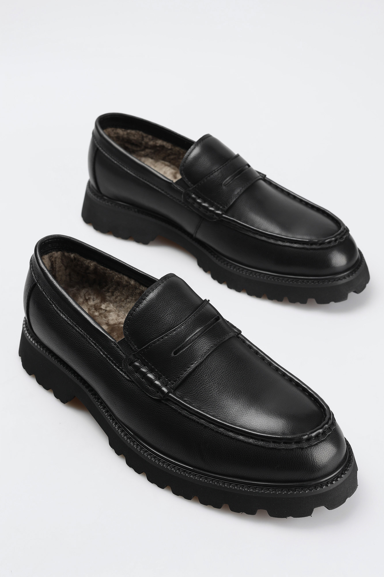 GAM-167-9-1M  Туфли мужские Лоферы Graciana Черный