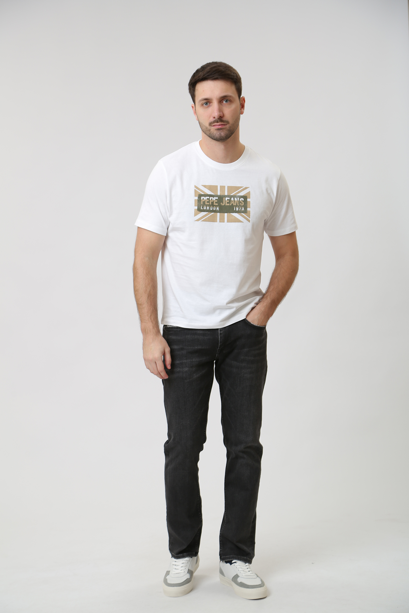 PM207393XX1 Джинсы STRAIGHT JEANS  Pepe Jeans Черный