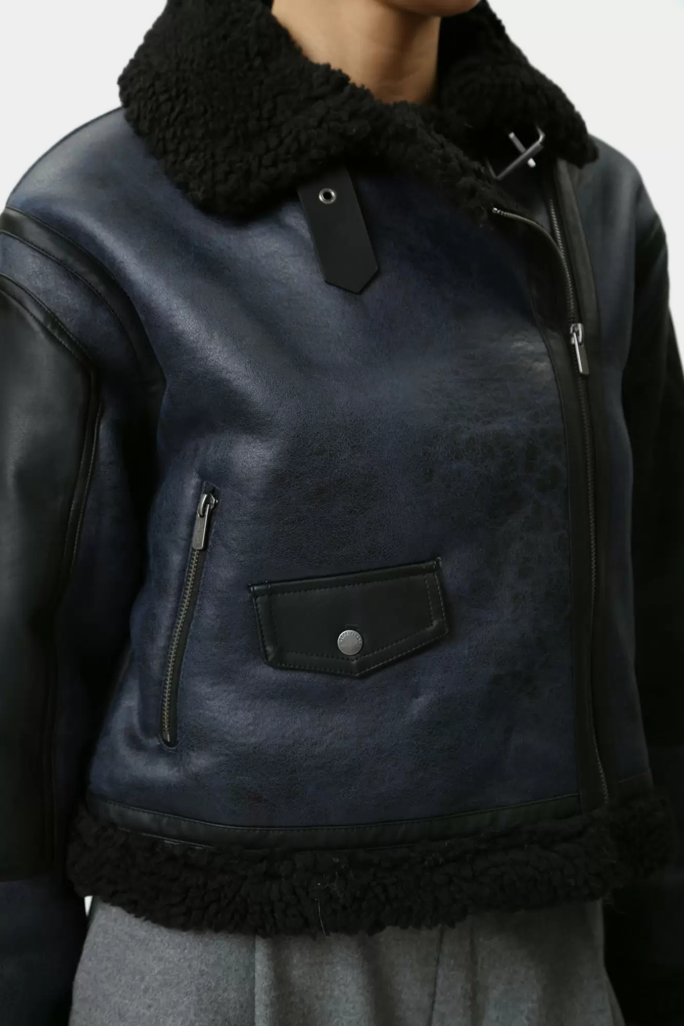 PL402452 дубленка pepe jeans 