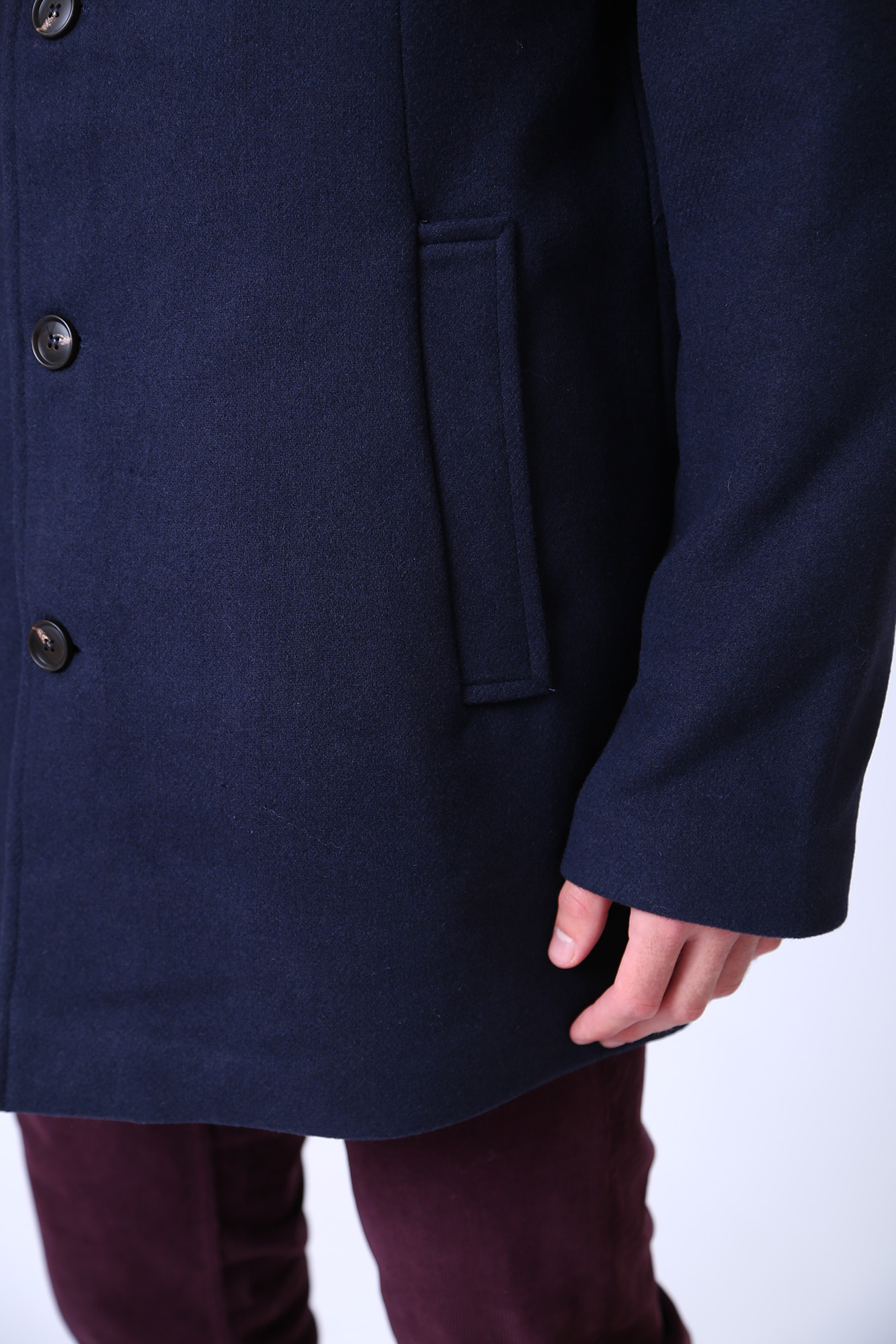 1012694 Пальто Mustang Синий