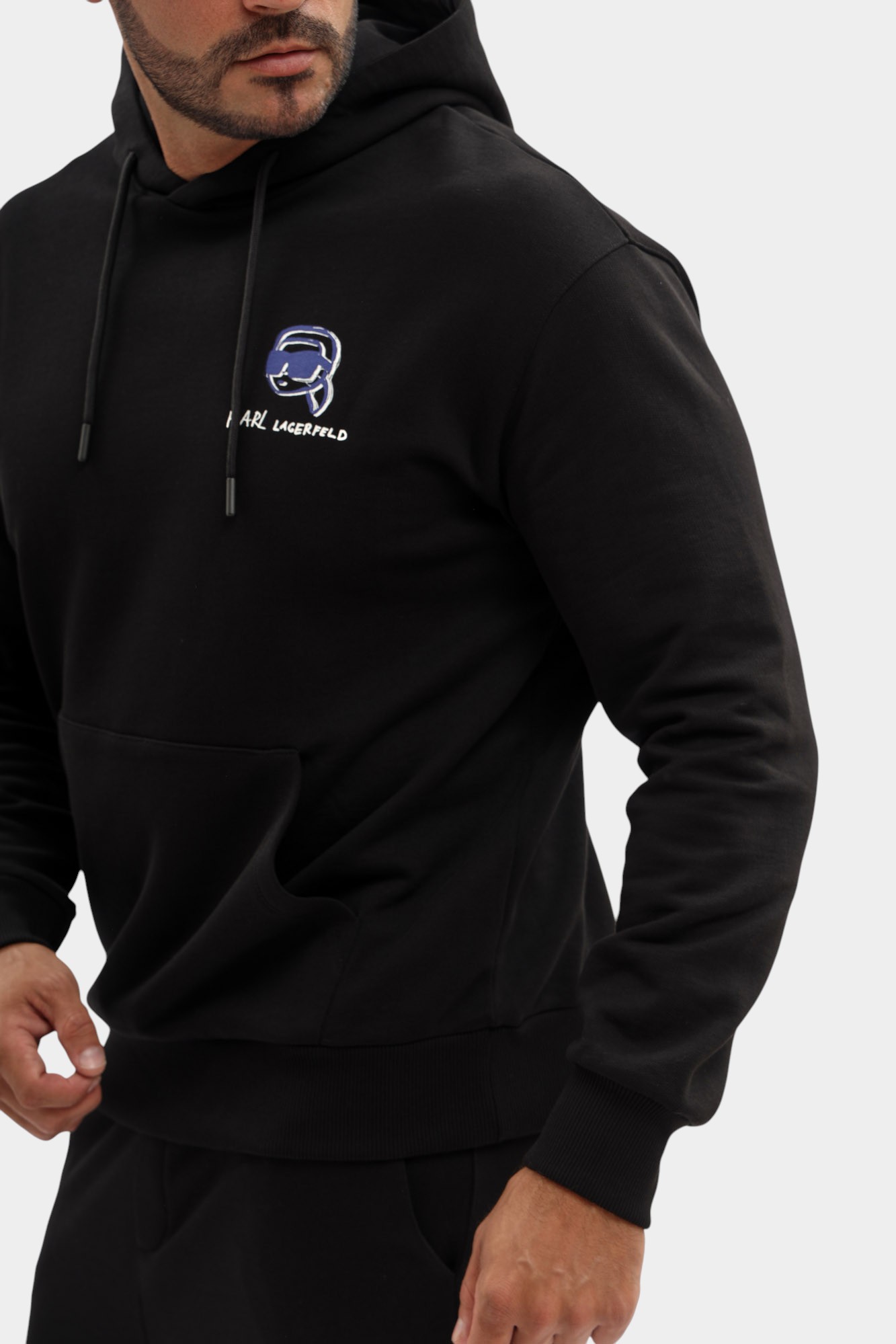 553904_705111 Худи Karl Lagerfeld Черный
