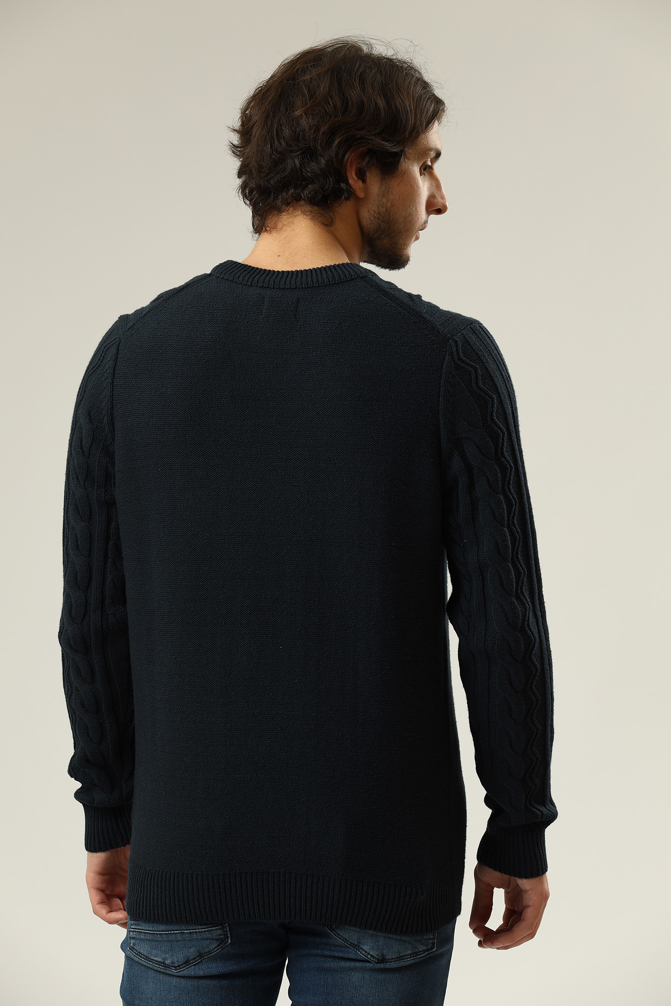 1011595 Свитер Mustang Синий