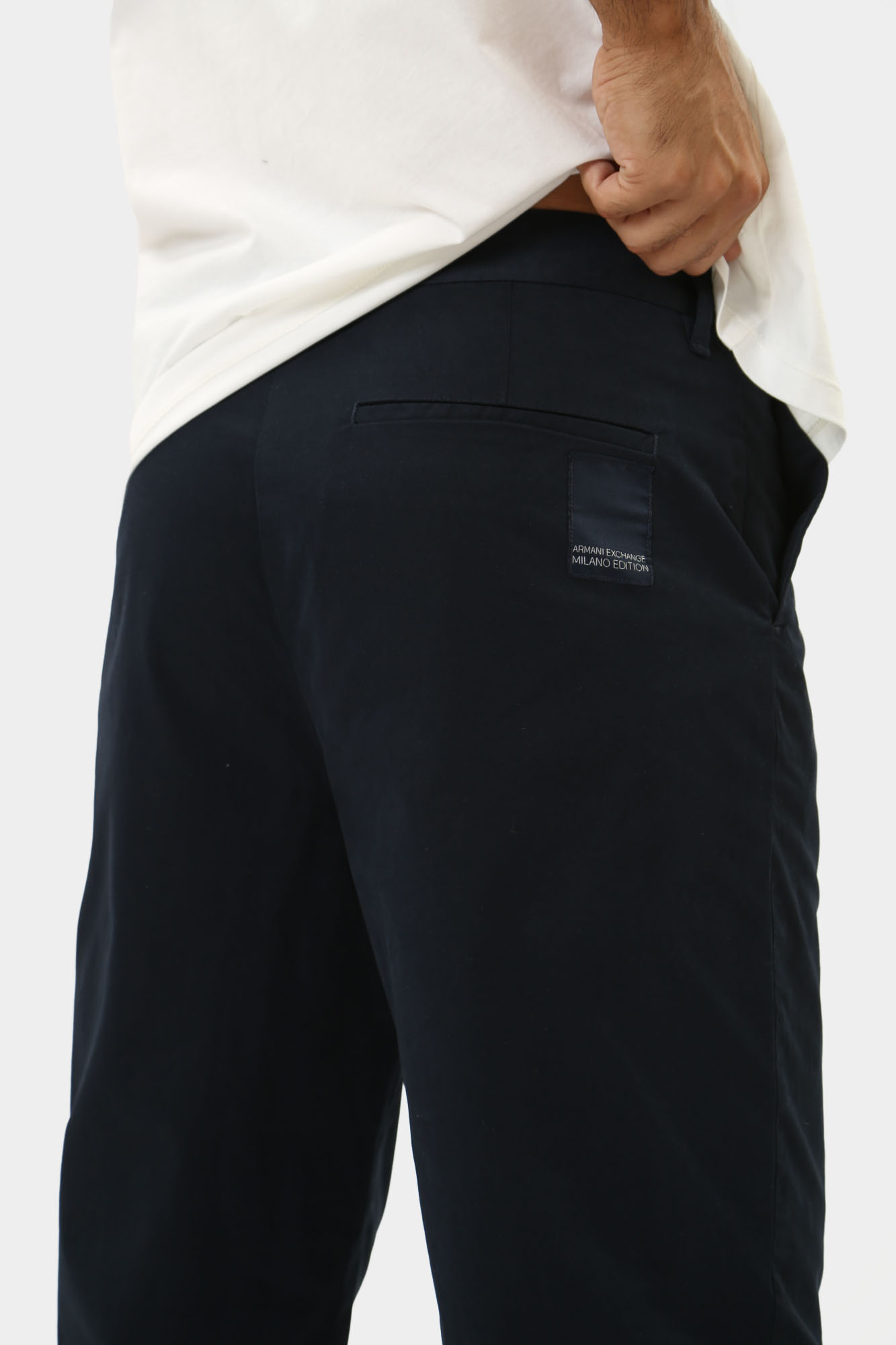 3DZP07_ZN3TZ Брюки чиносы Armani Exchange Синий