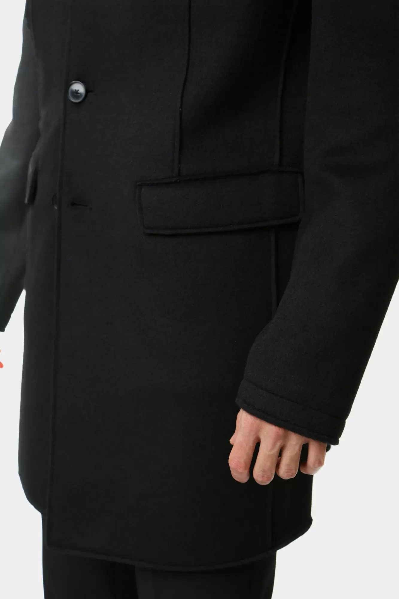 544557_455010 Пальто Karl Lagerfeld Черный