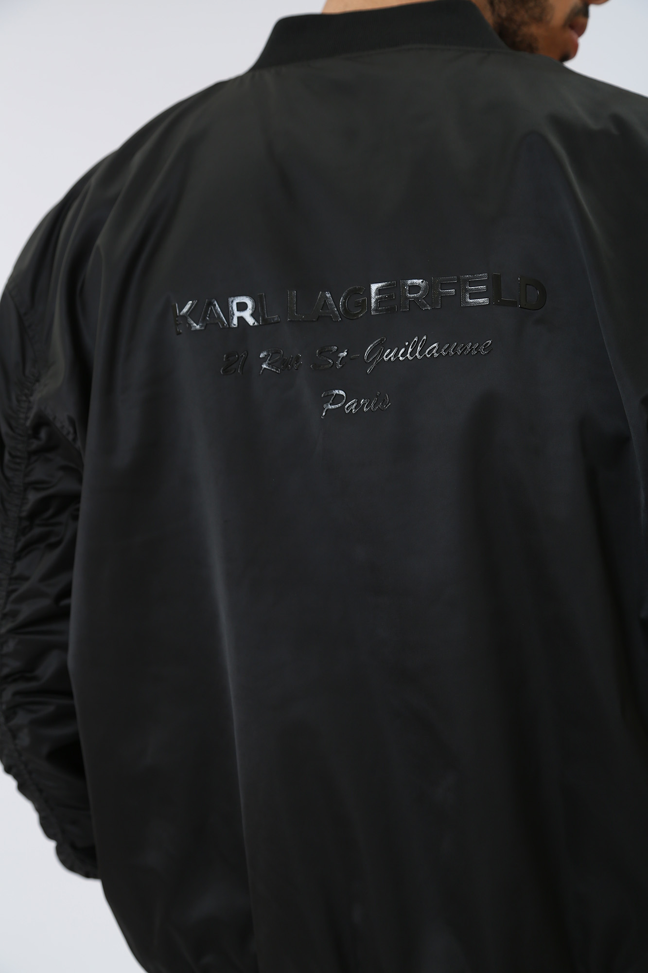 532550_505005 Куртка бомбер Karl Lagerfeld Черный