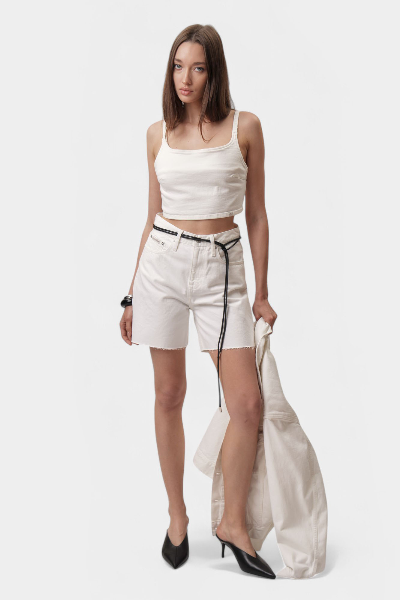 J20J225201 шорты джинсовые calvin klein jeans 