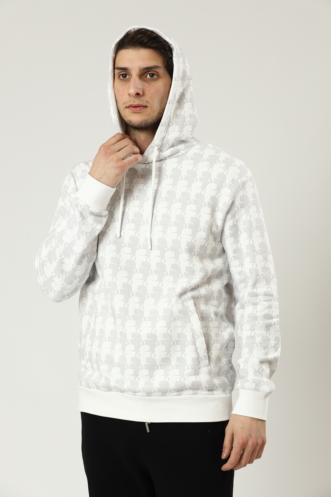 521900_705085 Худи Karl Lagerfeld Белый