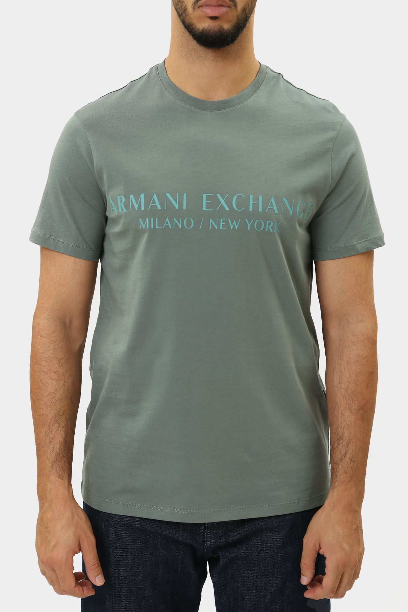 8NZT72_Z8H4Z Футболка Armani Exchange Зеленый