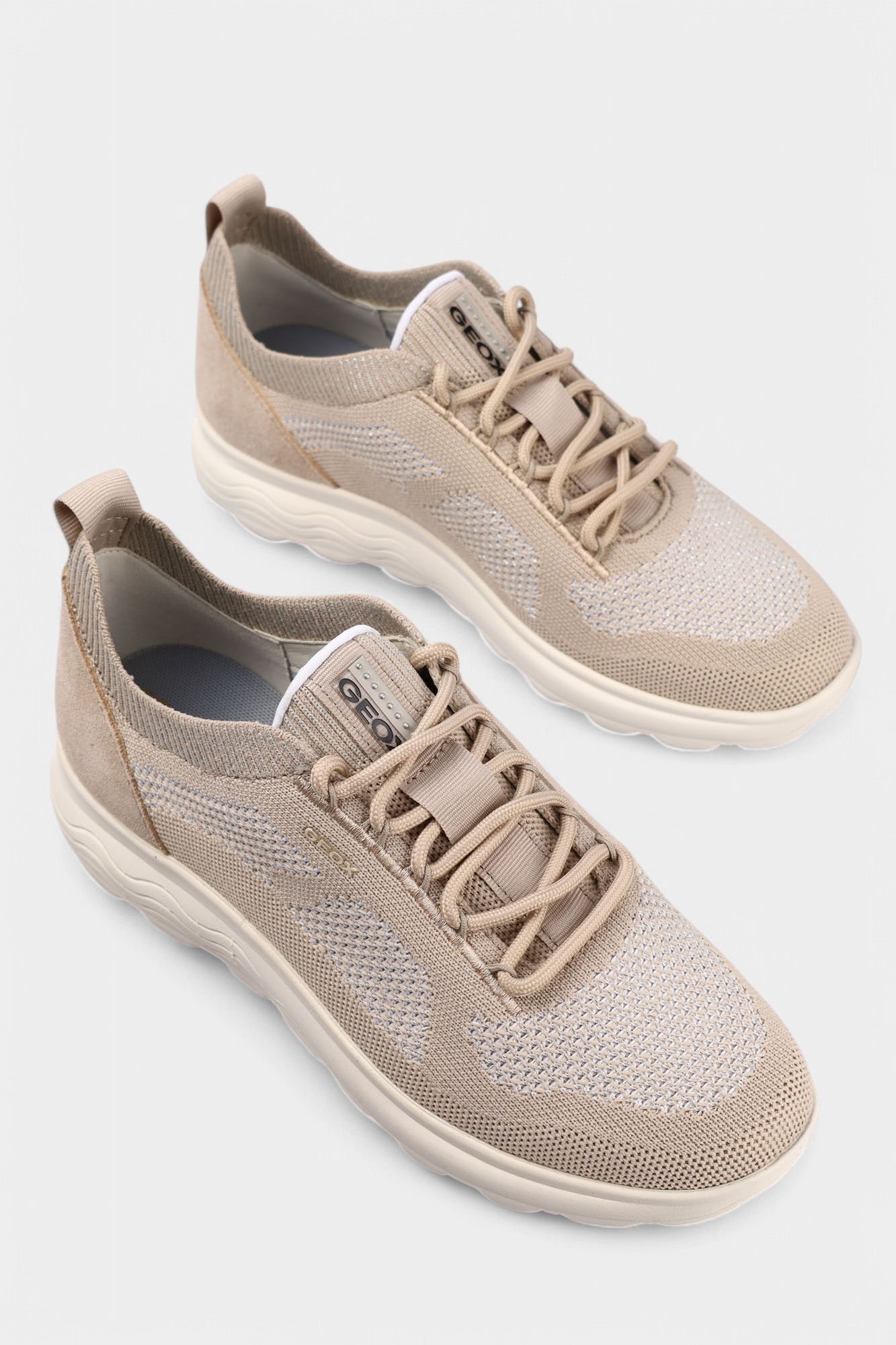 D55NUE09T22C Кроссовки Geox Бежевый