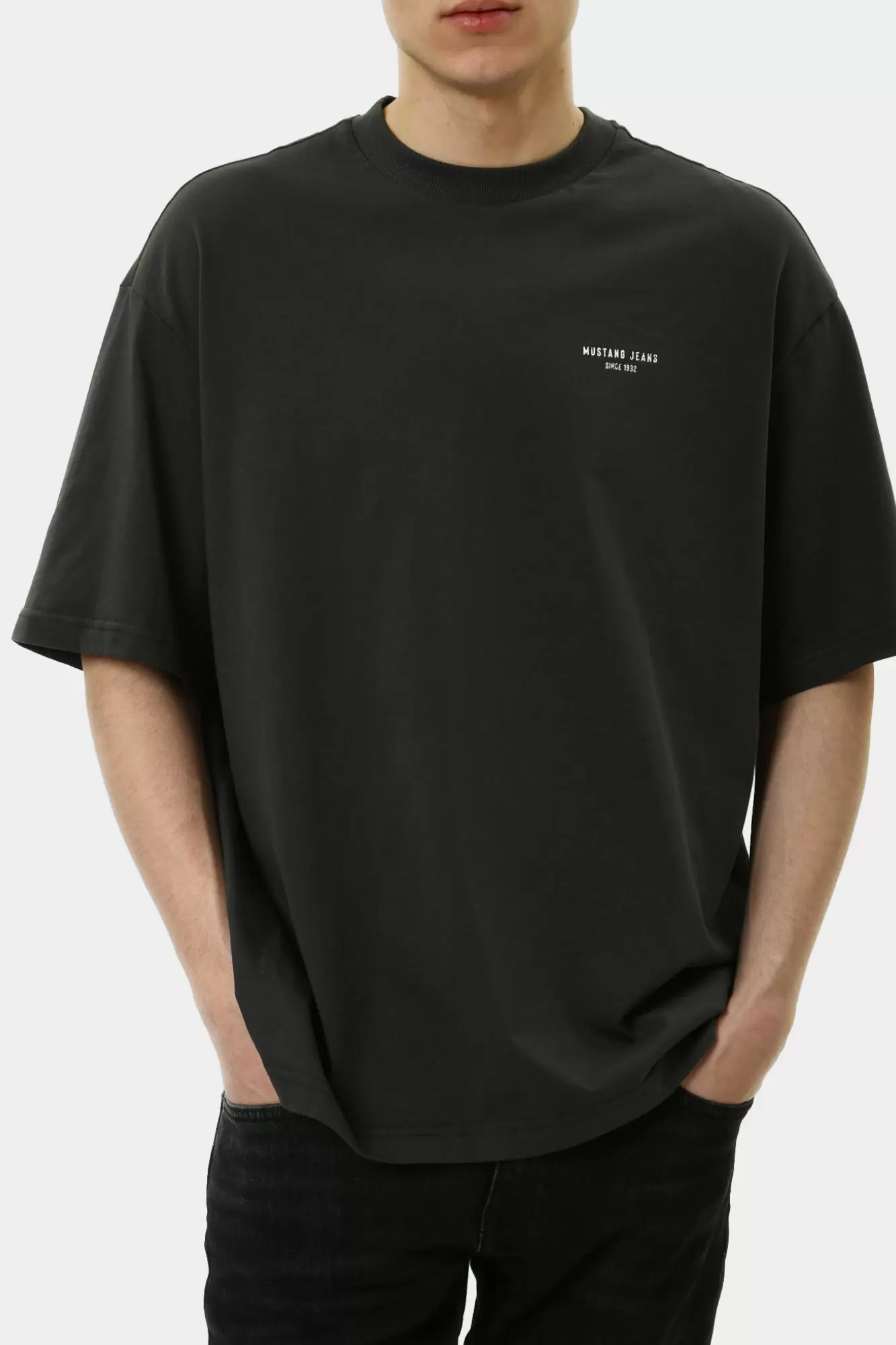 1015833 Футболка Mustang Черный