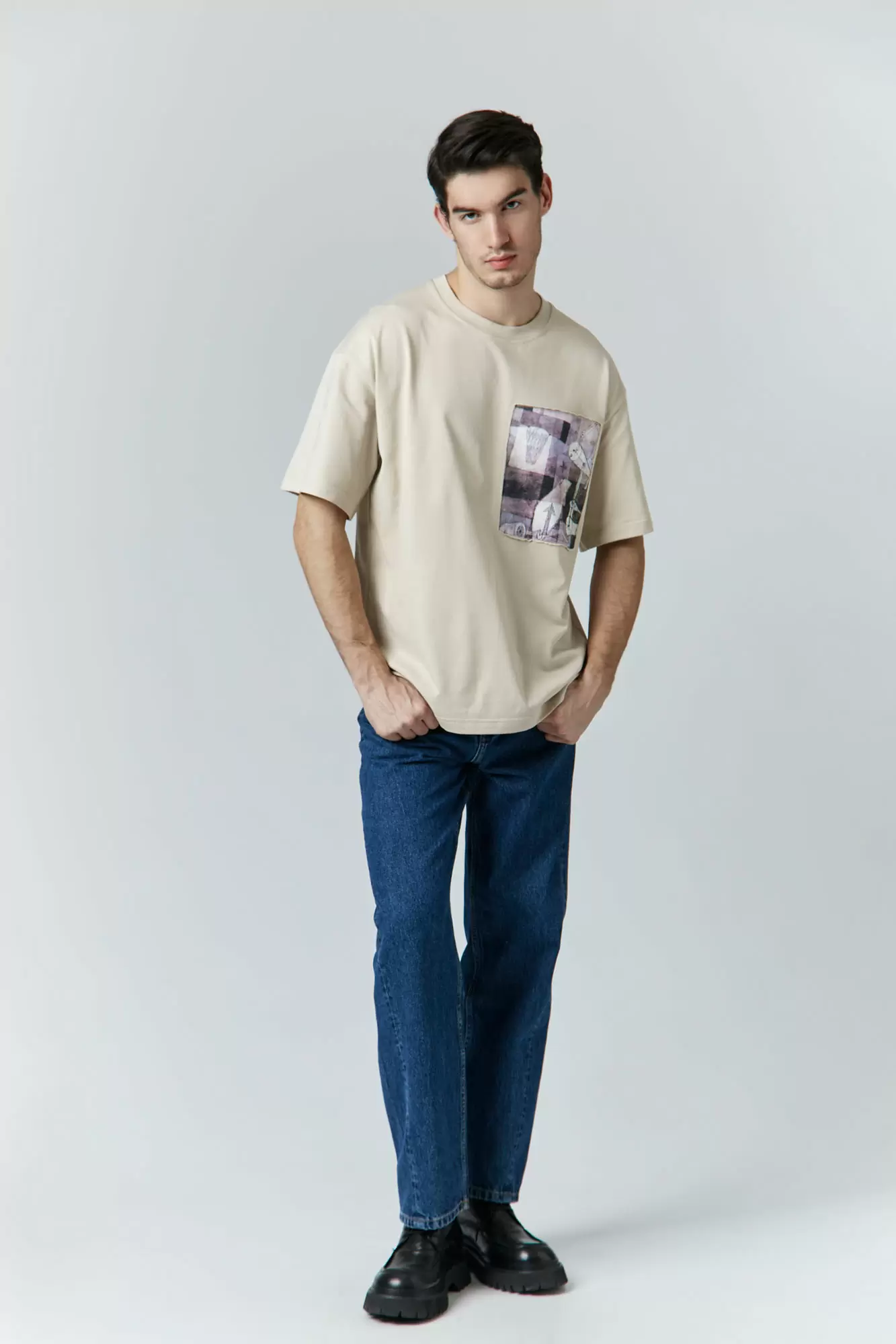 M-242-THT-22-0081 Футболка The Hills Бежевый