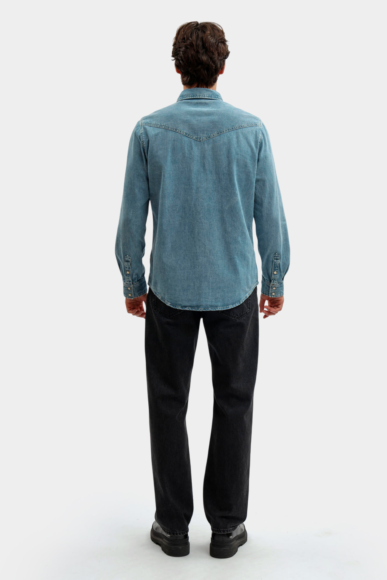 PM30909153V2 Рубашка джинсовая Pepe Jeans Синий