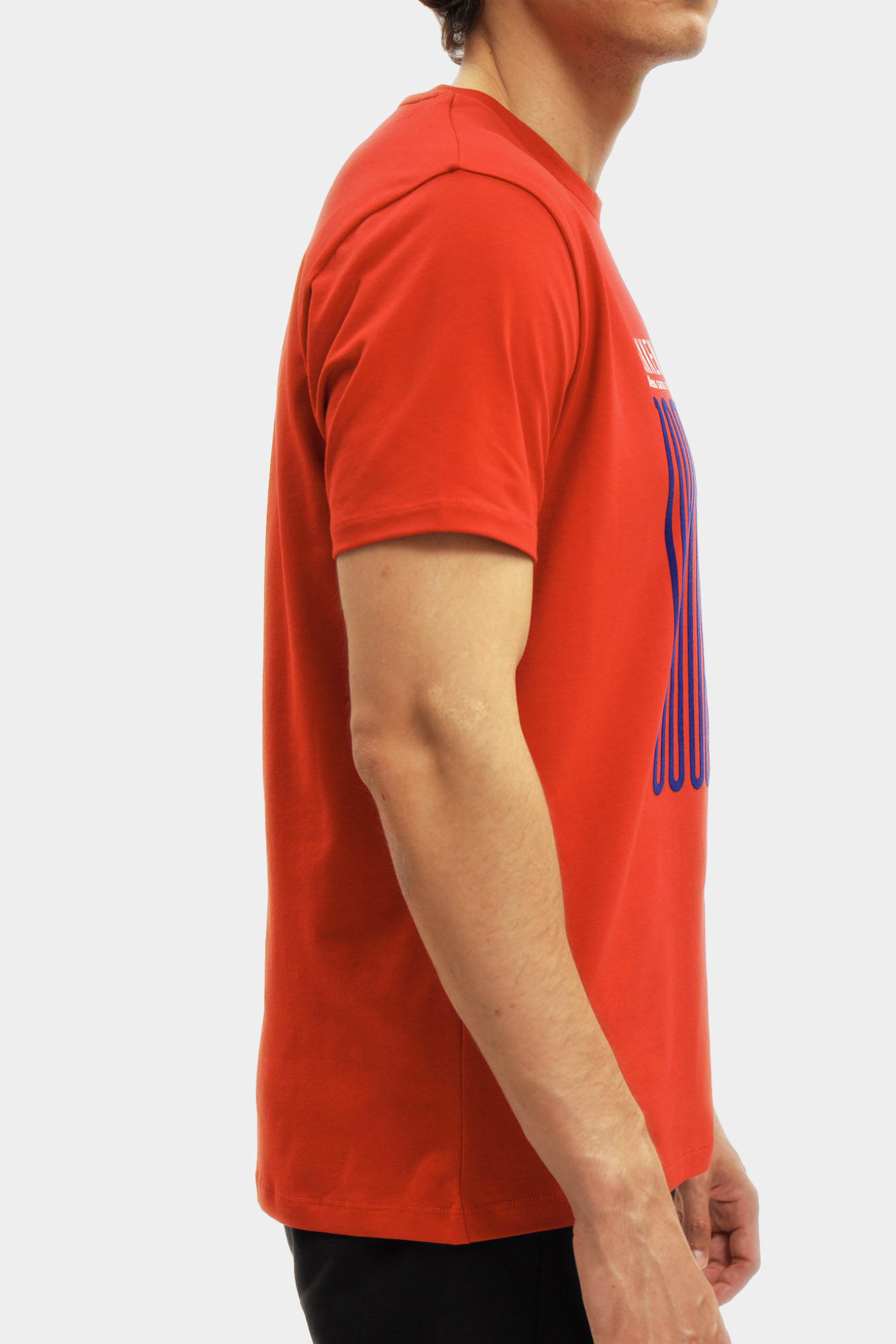 BMT0712 Футболка Bikkembergs Оранжевый