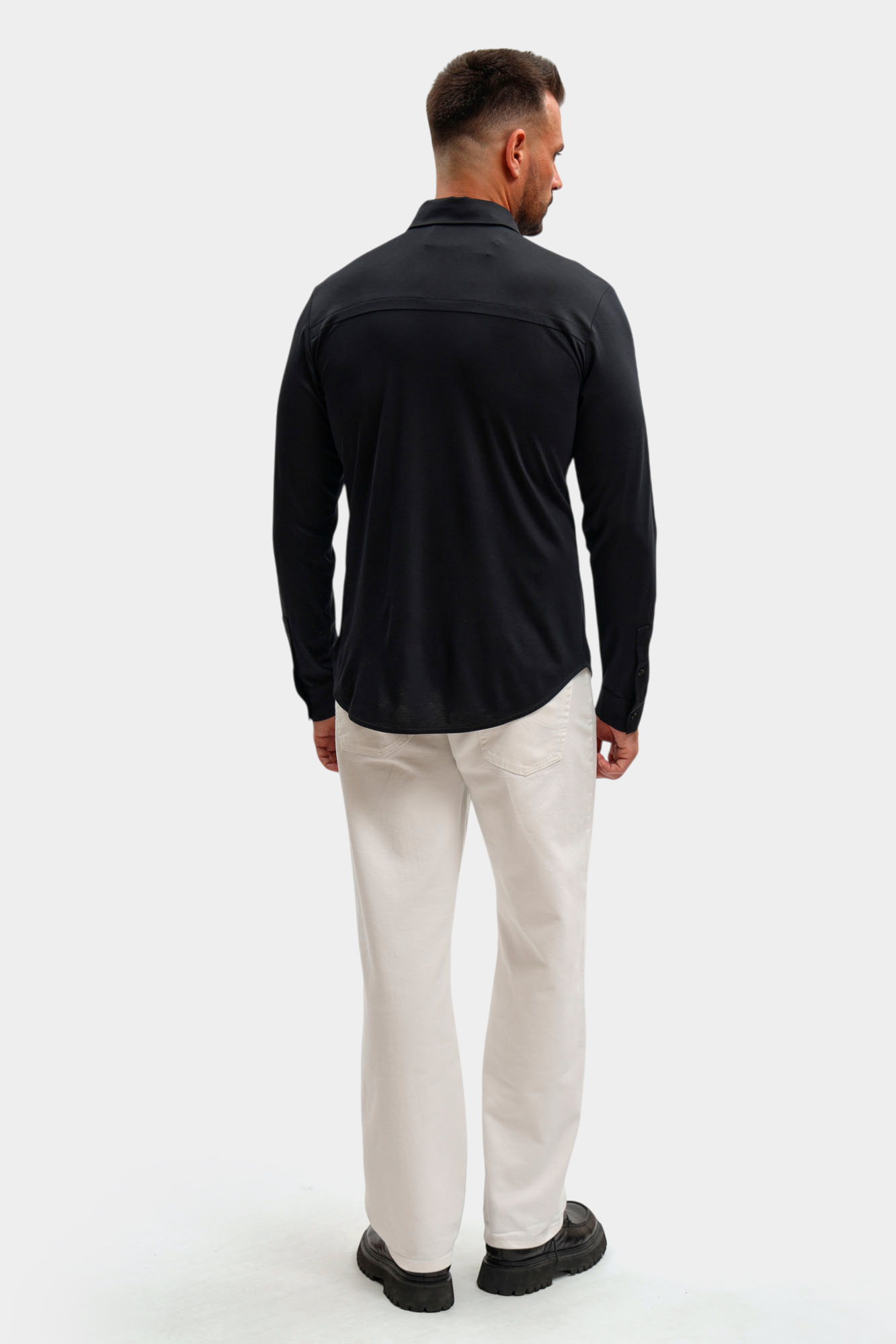 BMS1424 Рубашка Bikkembergs Черный