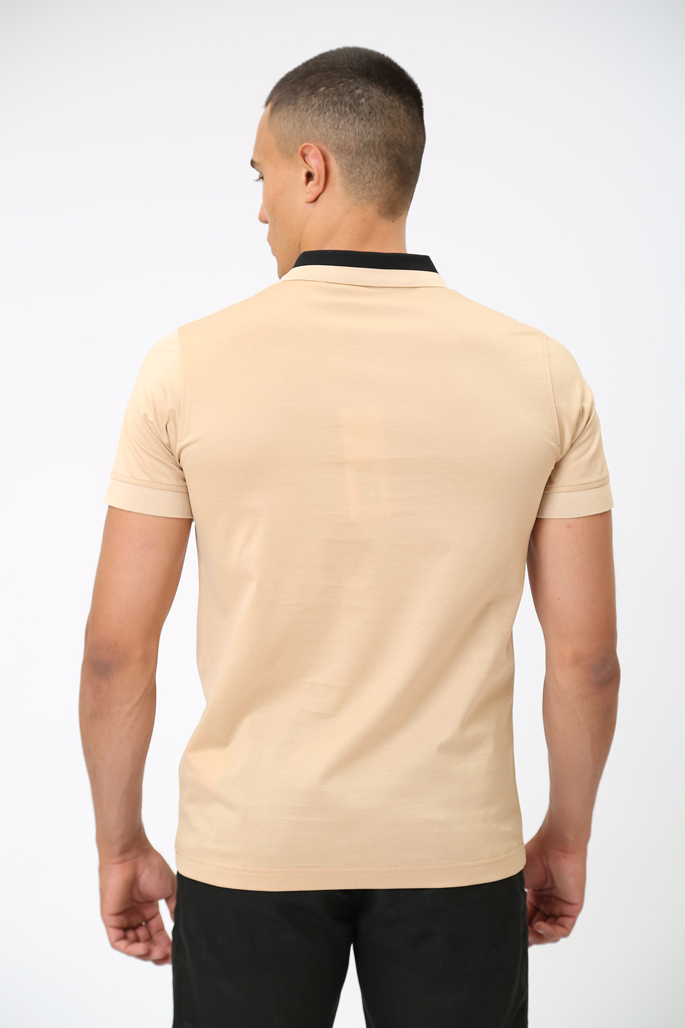 533200_745400 Поло Karl Lagerfeld Бежевый