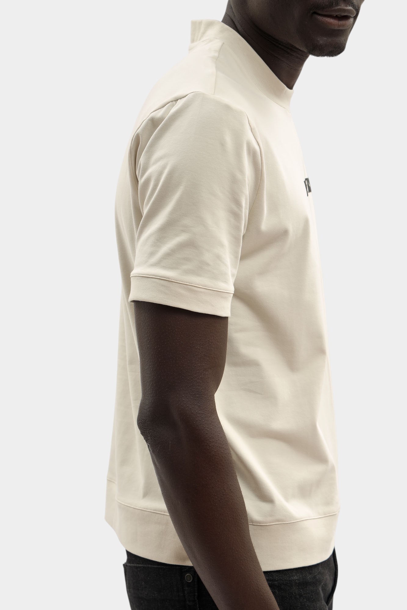 BMT1231 Футболка Bikkembergs Бежевый