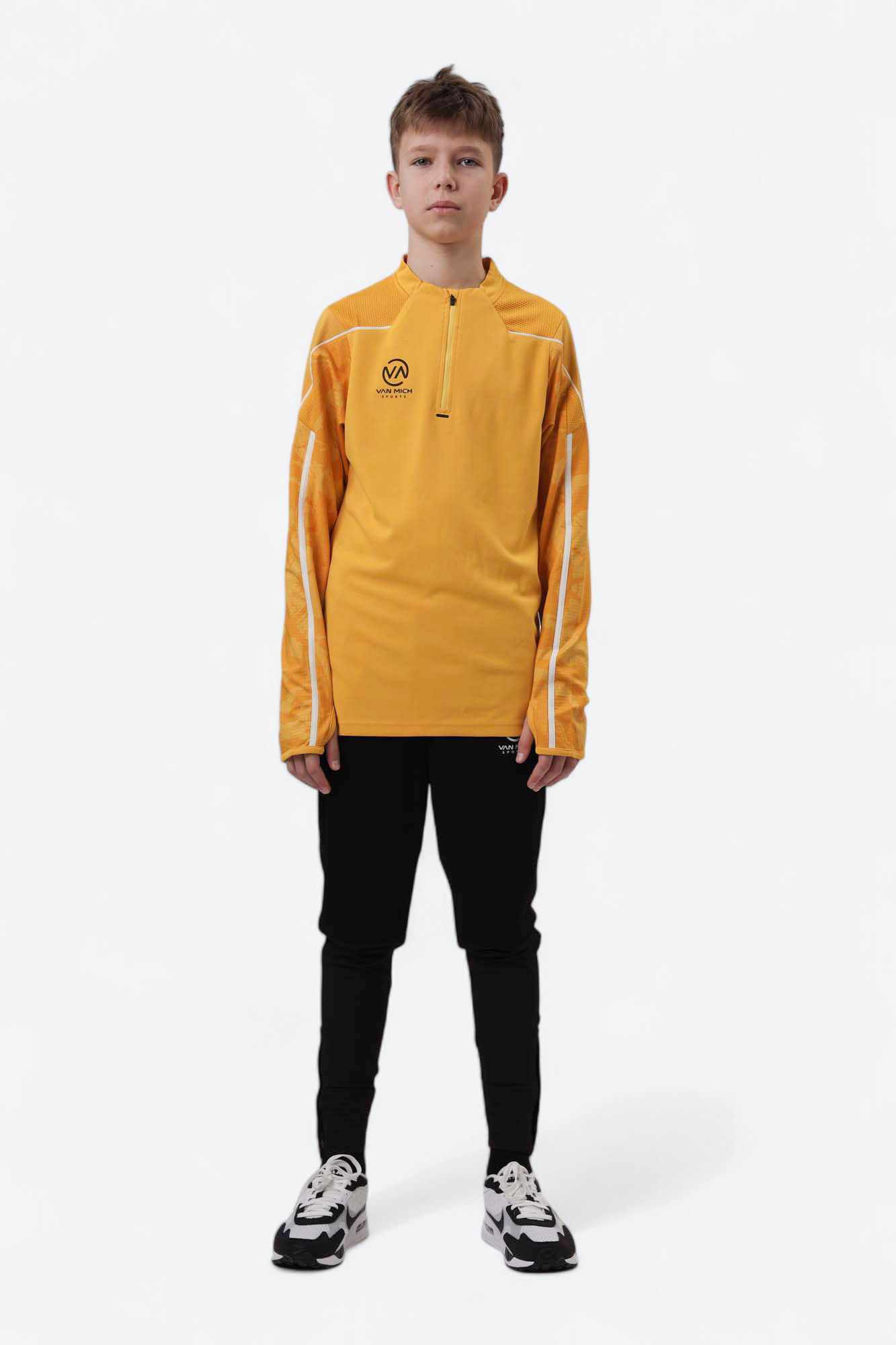 INDJ4904 Джемпер тренировочный Van Mich Sports Желтый