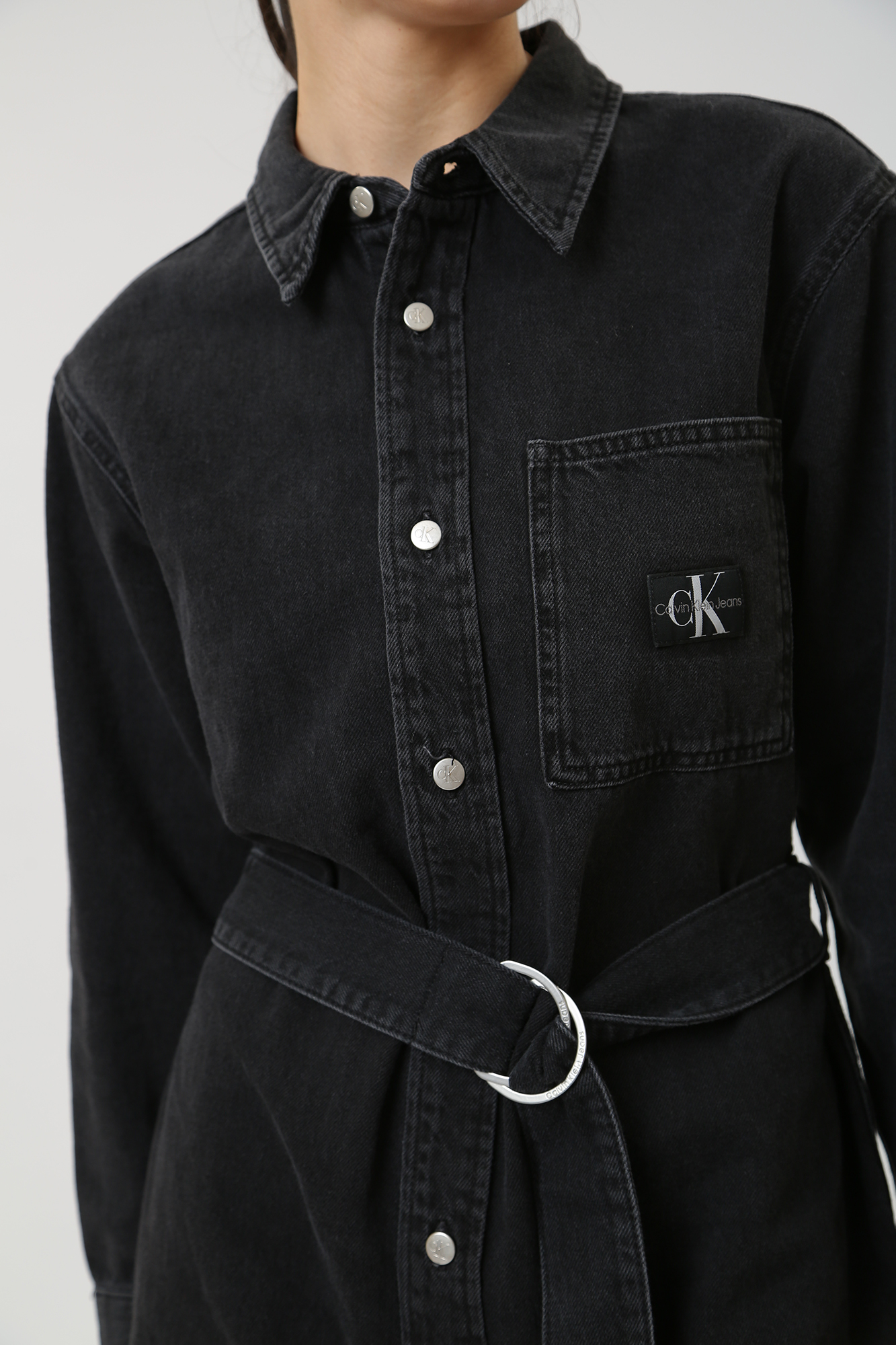 J20J222460 платье джинсовое calvin klein jeans 