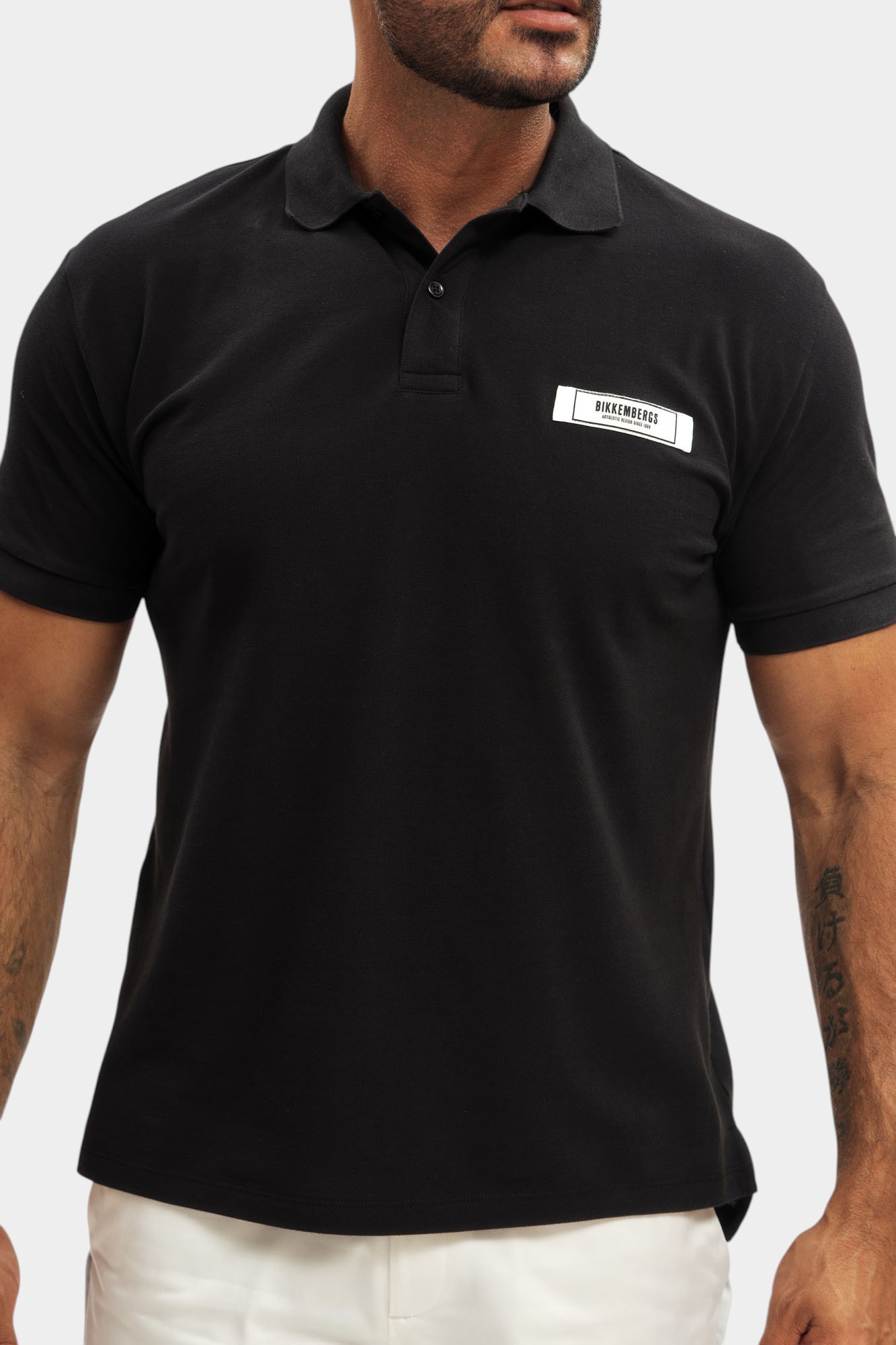 BMT0897 Поло Bikkembergs Черный