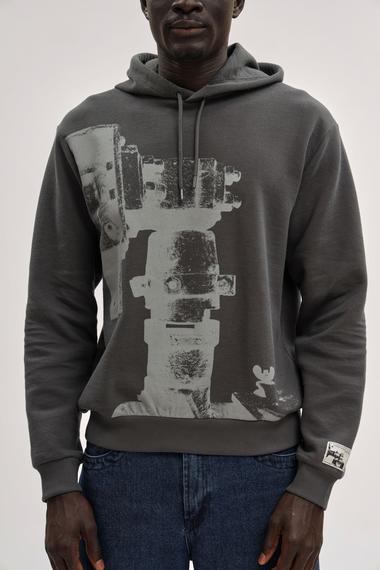 BMF1132 Джемпер Bikkembergs Серый