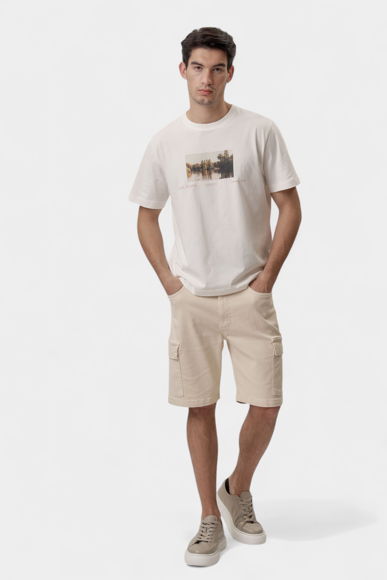 PM801177 Шорты Pepe Jeans Белый