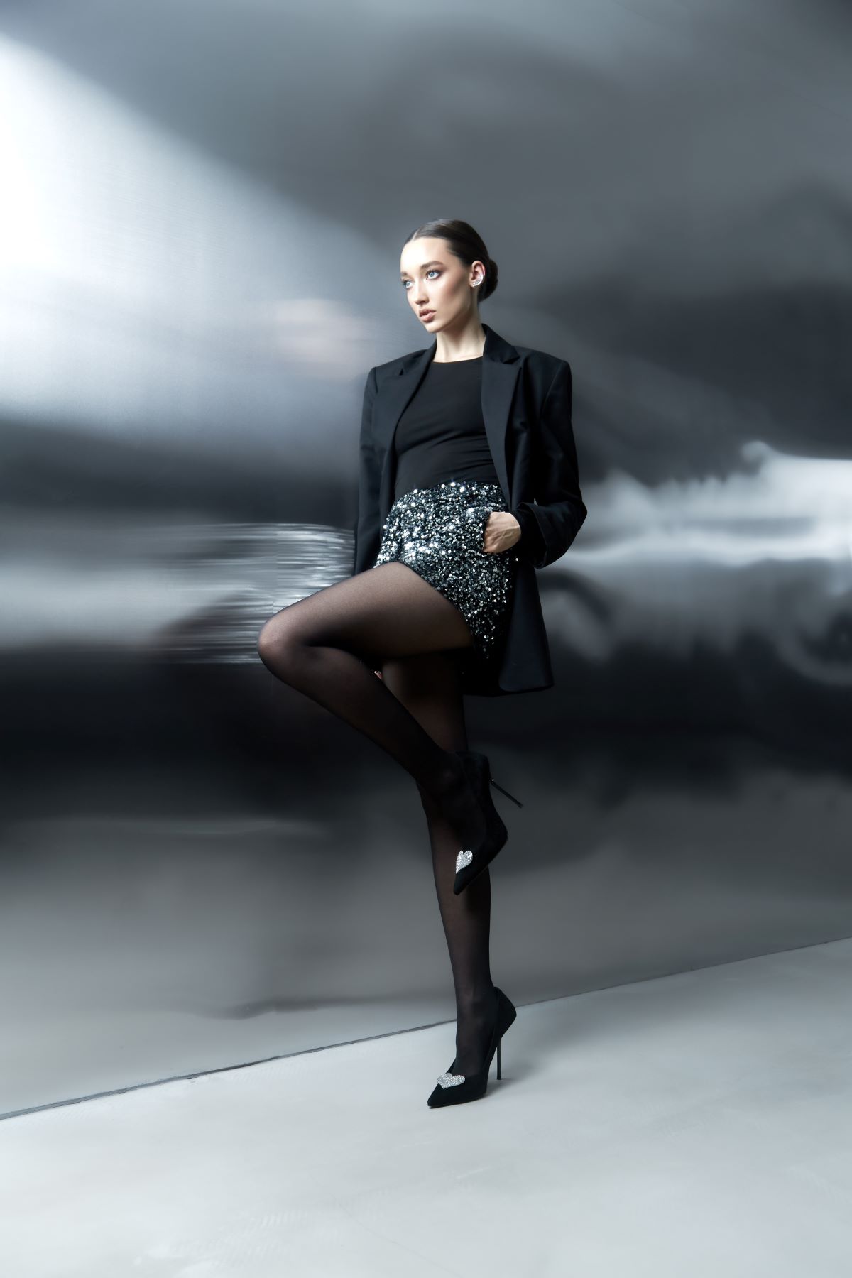 3203-392-78 Лодочки Marc Cony Черный