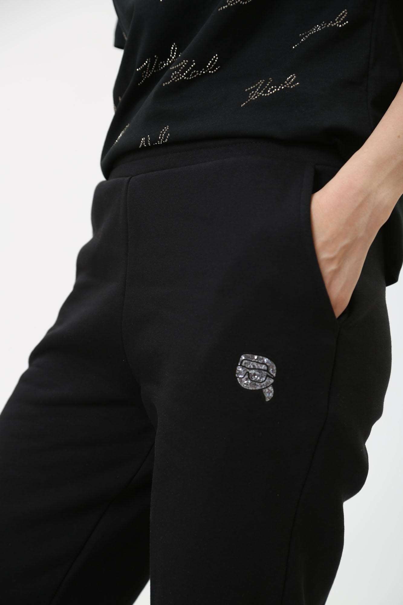 240W1050 брюки спортивные karl lagerfeld 