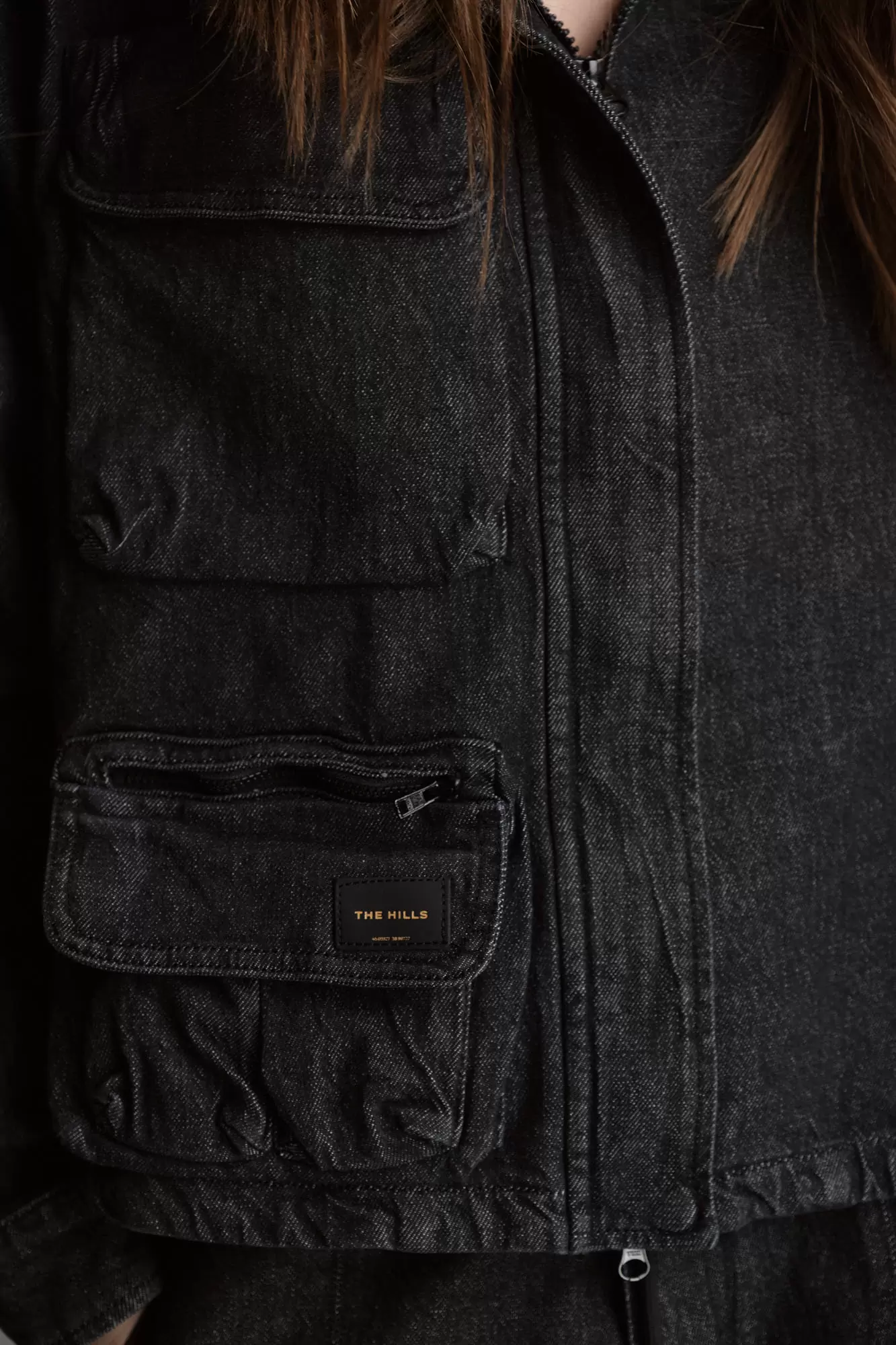 W-242-TO-56-4885 куртка джинсовая the hills 