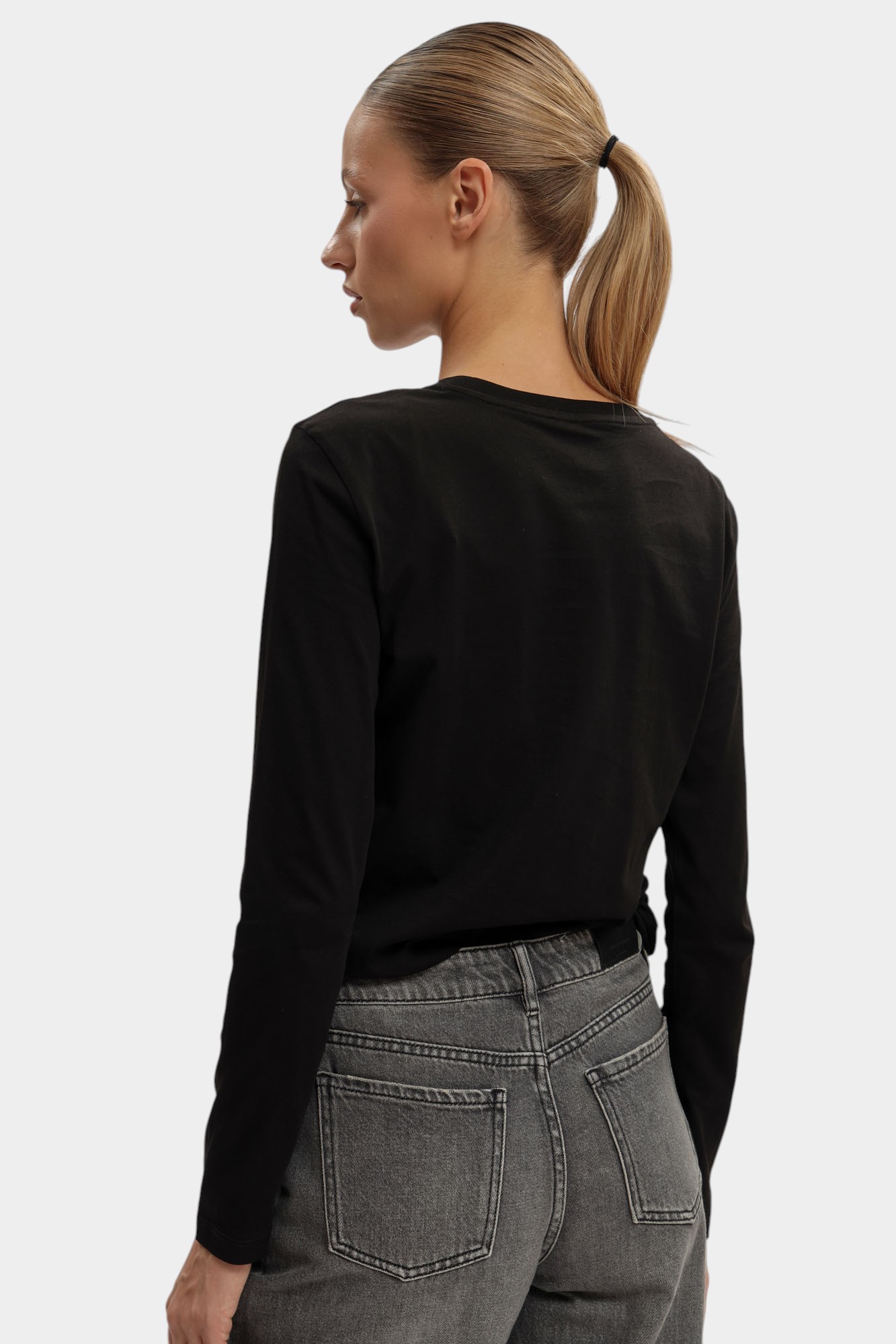 XW001383_AF10356 лонгслив armani exchange 