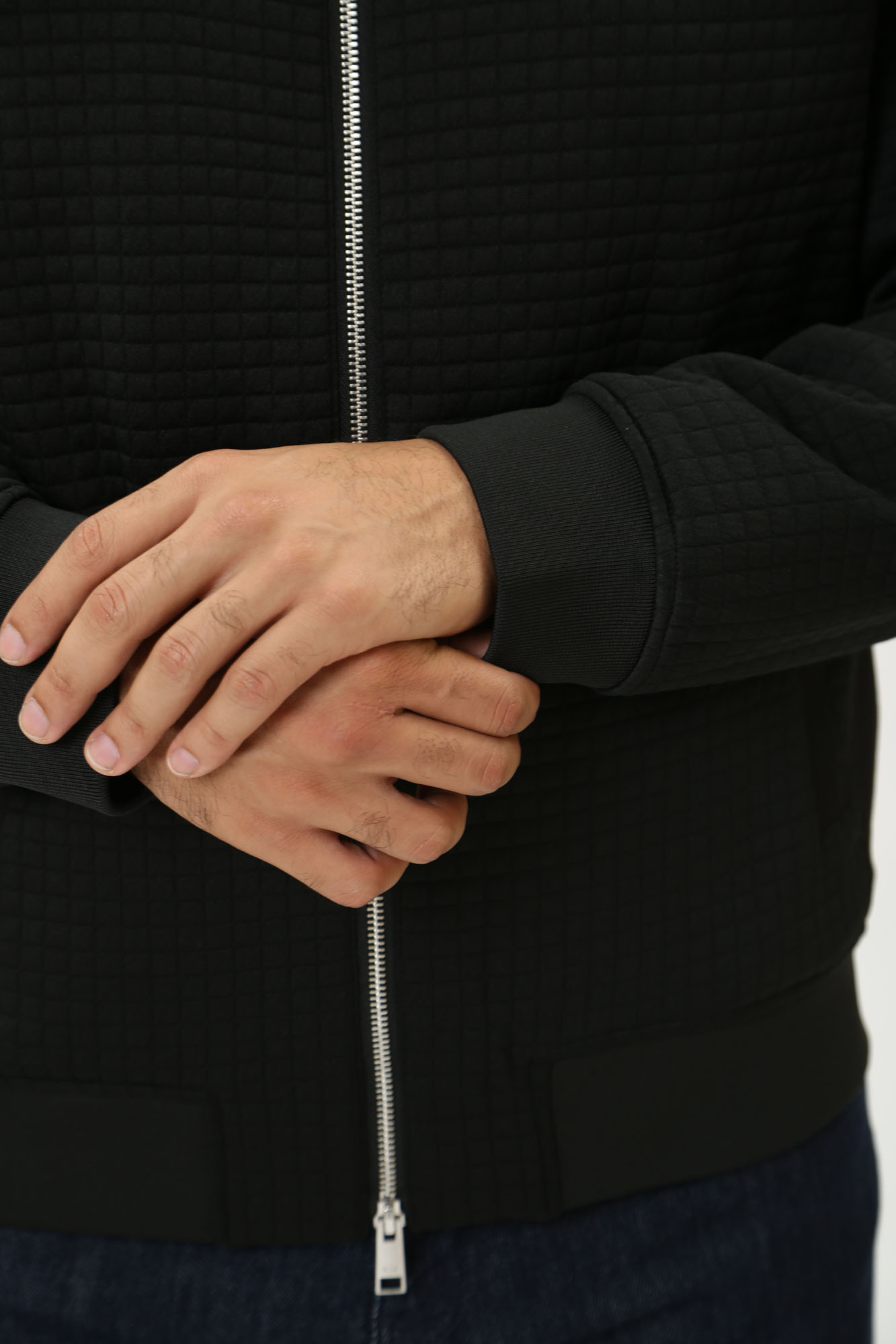 3DZBFW_ZJY8Z Бомбер Armani Exchange Черный