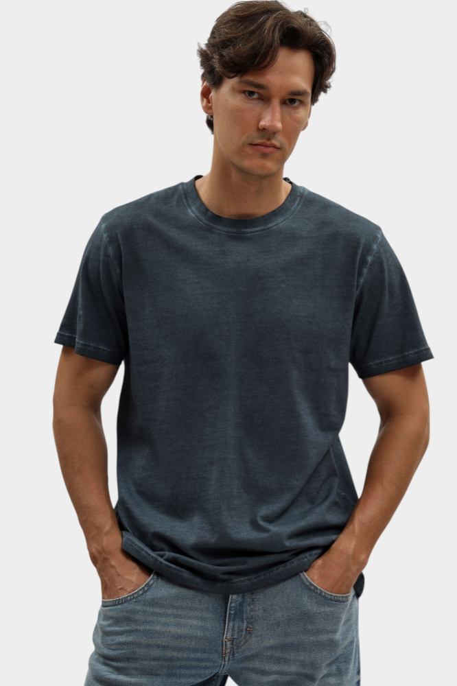 Джинсы Regular Taper  Van Mich Хлопок Синий