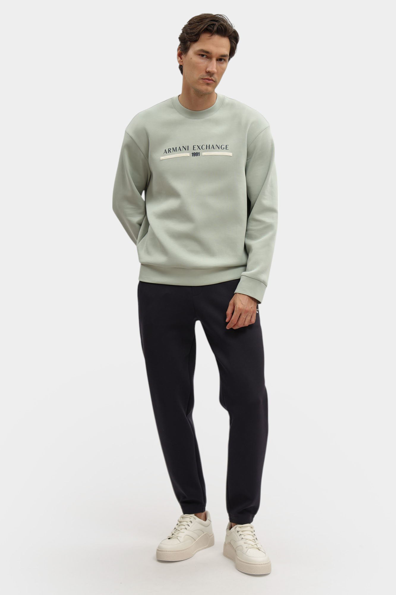 XM000982_AF10818 Свитшот Armani Exchange Серый