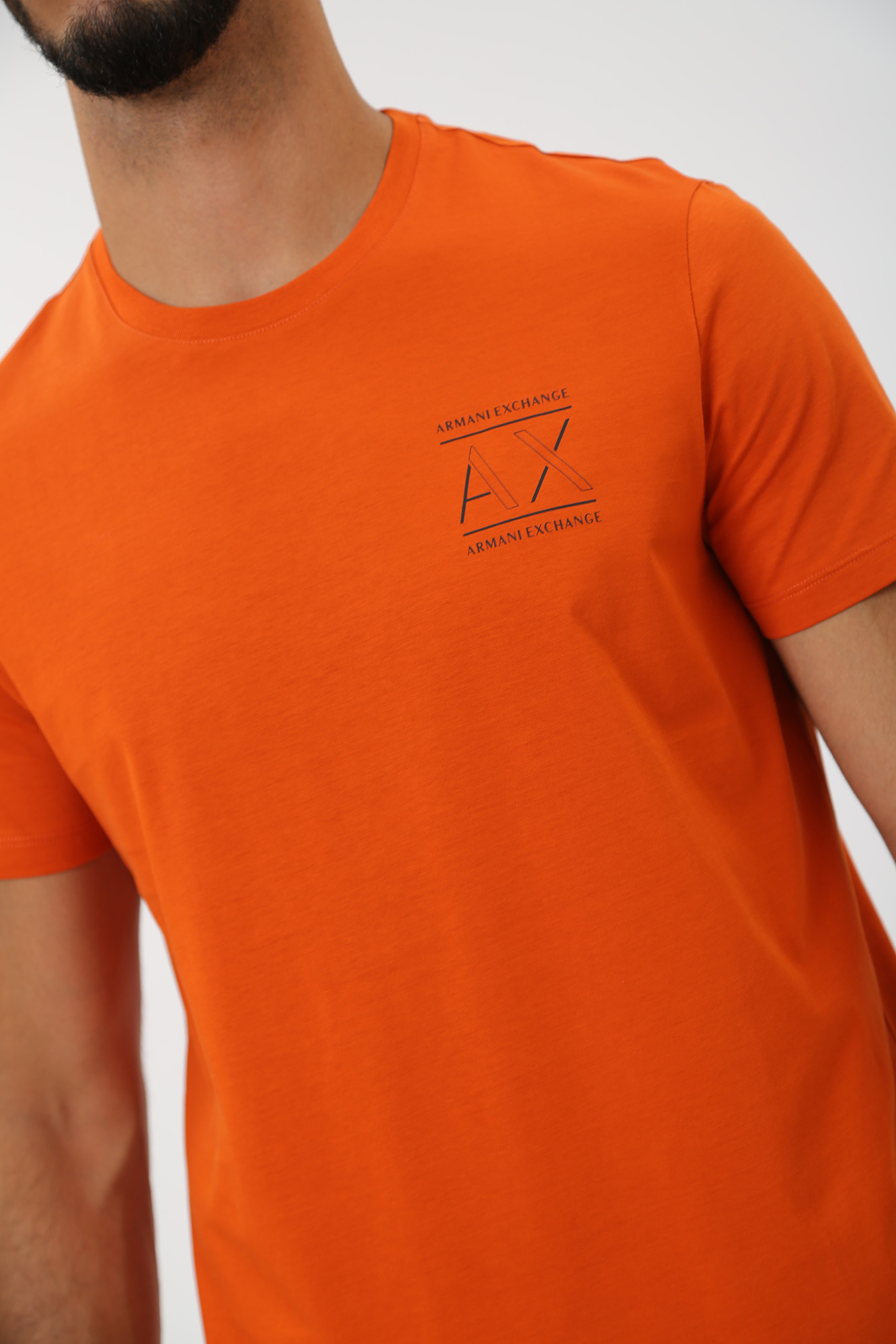 6RZTAN_ZJ9AZ Футболка  Armani Exchange Оранжевый