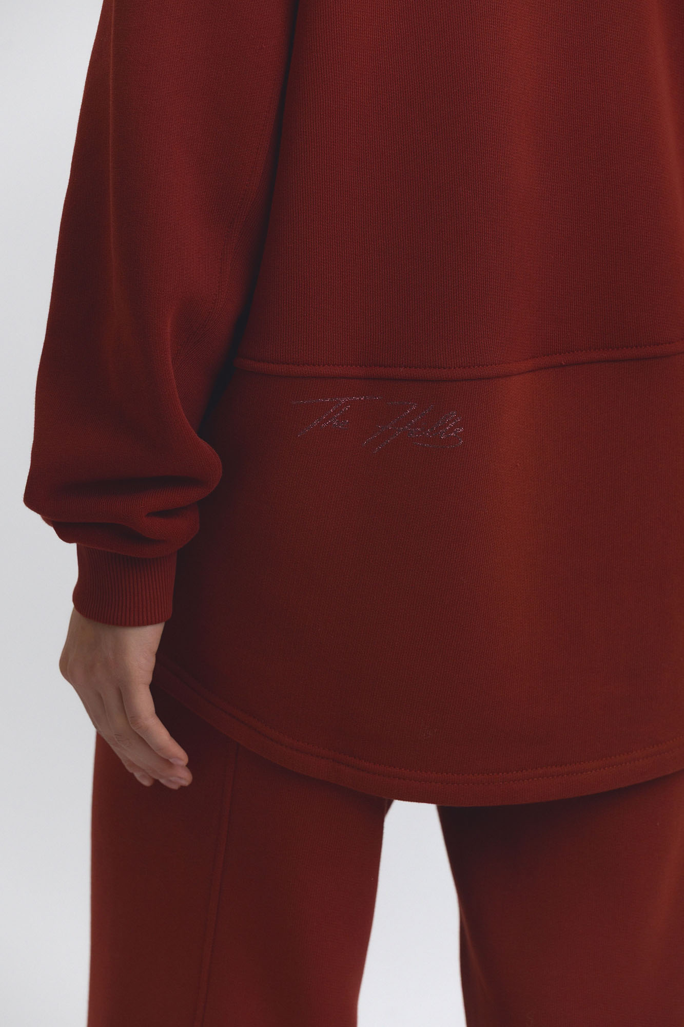 Худи The Hills Бордовый