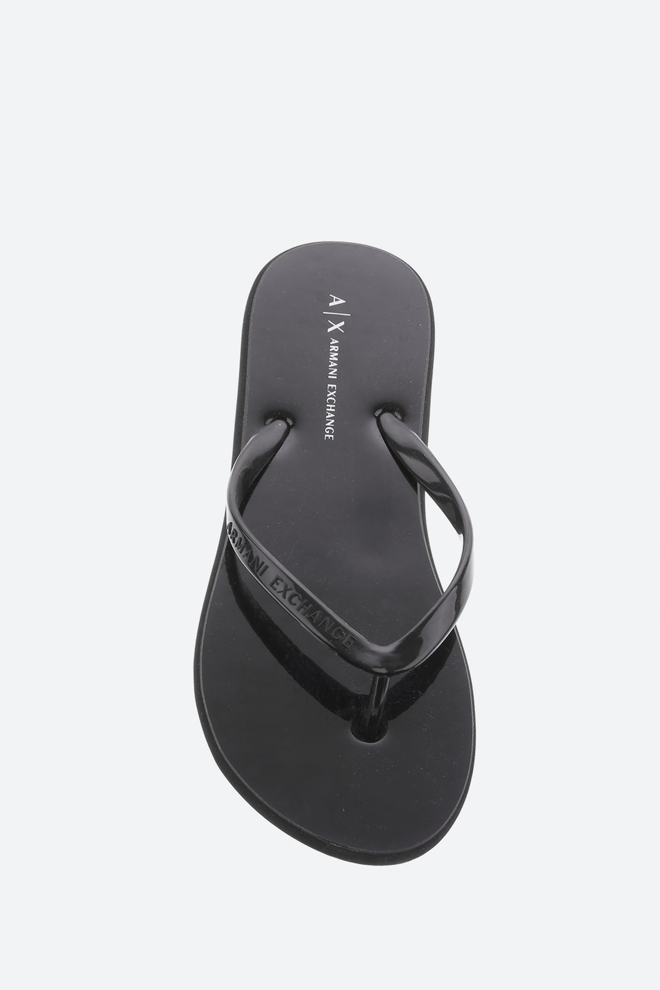XDQ007_XV318 Шлепки Armani Exchange Черный