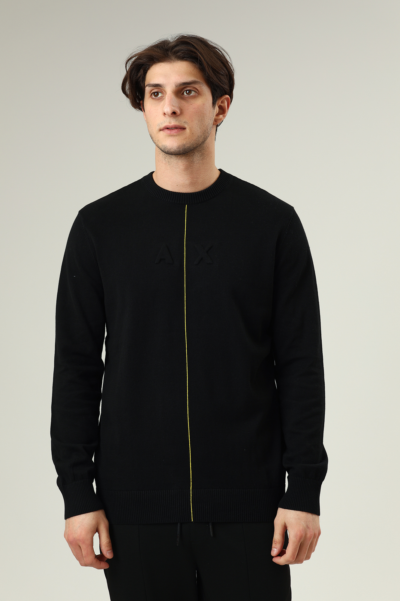 3LZM1D_ZMQ7Z Джемпер Armani Exchange Черный