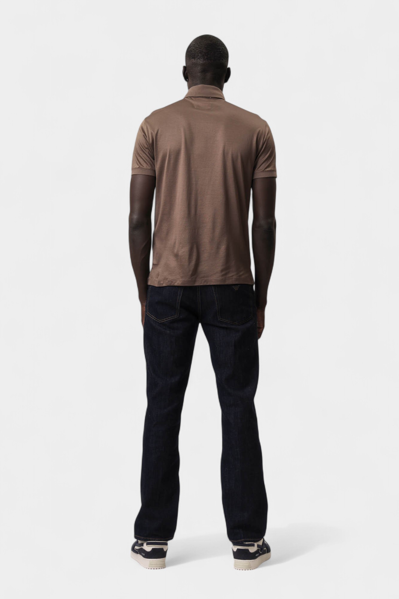 8N1F98_1JUVZ Поло Emporio Armani Коричневый