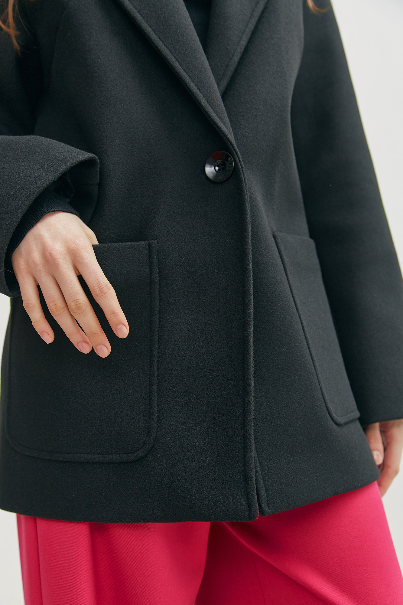 W-231-TU-4012 пальто укороченное the hills 