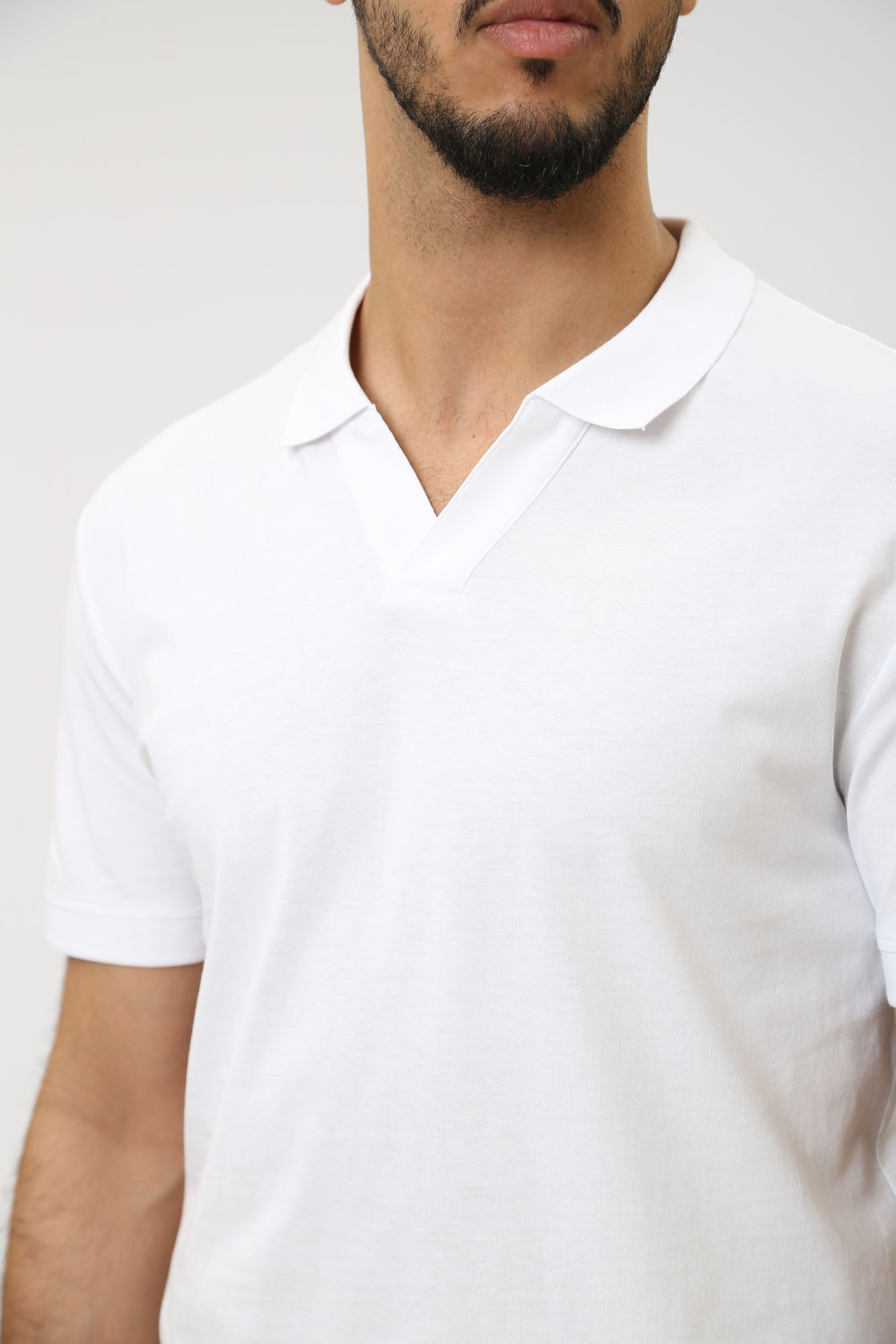 30041140_10014726 Поло Strellson Белый