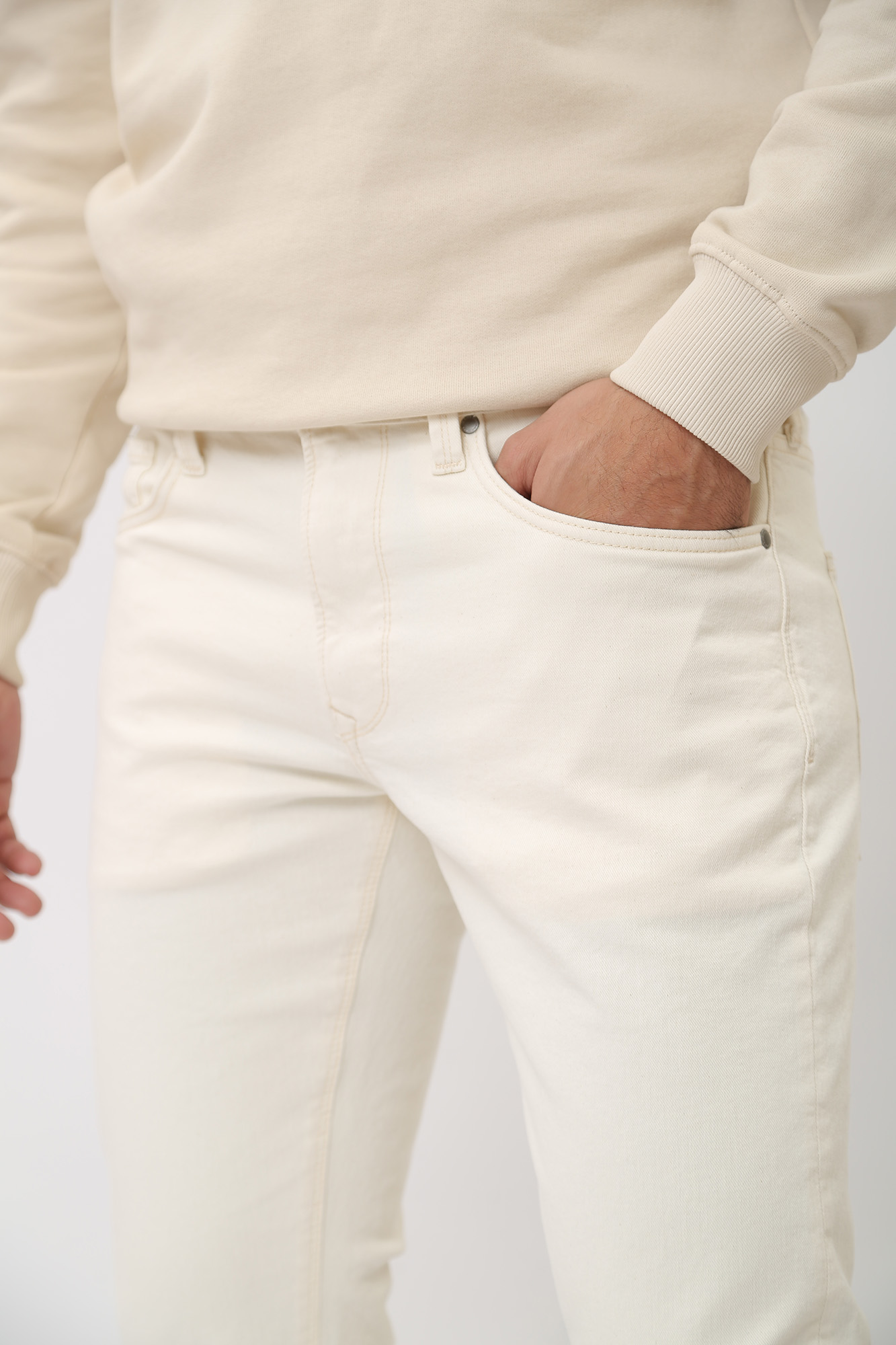 PM207390WI5 Джинсы TAPERED JEANS  Pepe Jeans Молочный