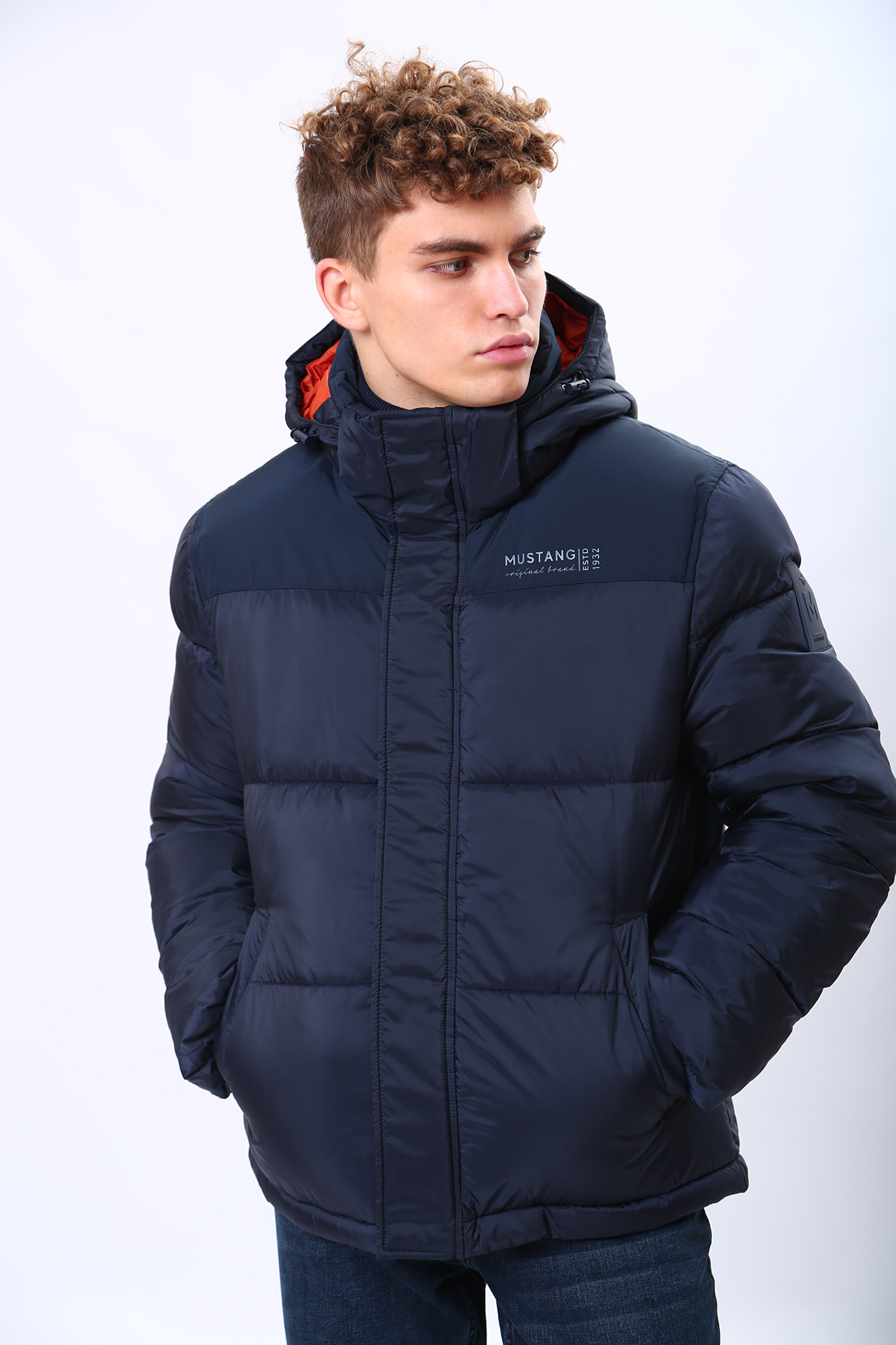 1012696 Куртка утепленная Mustang Синий