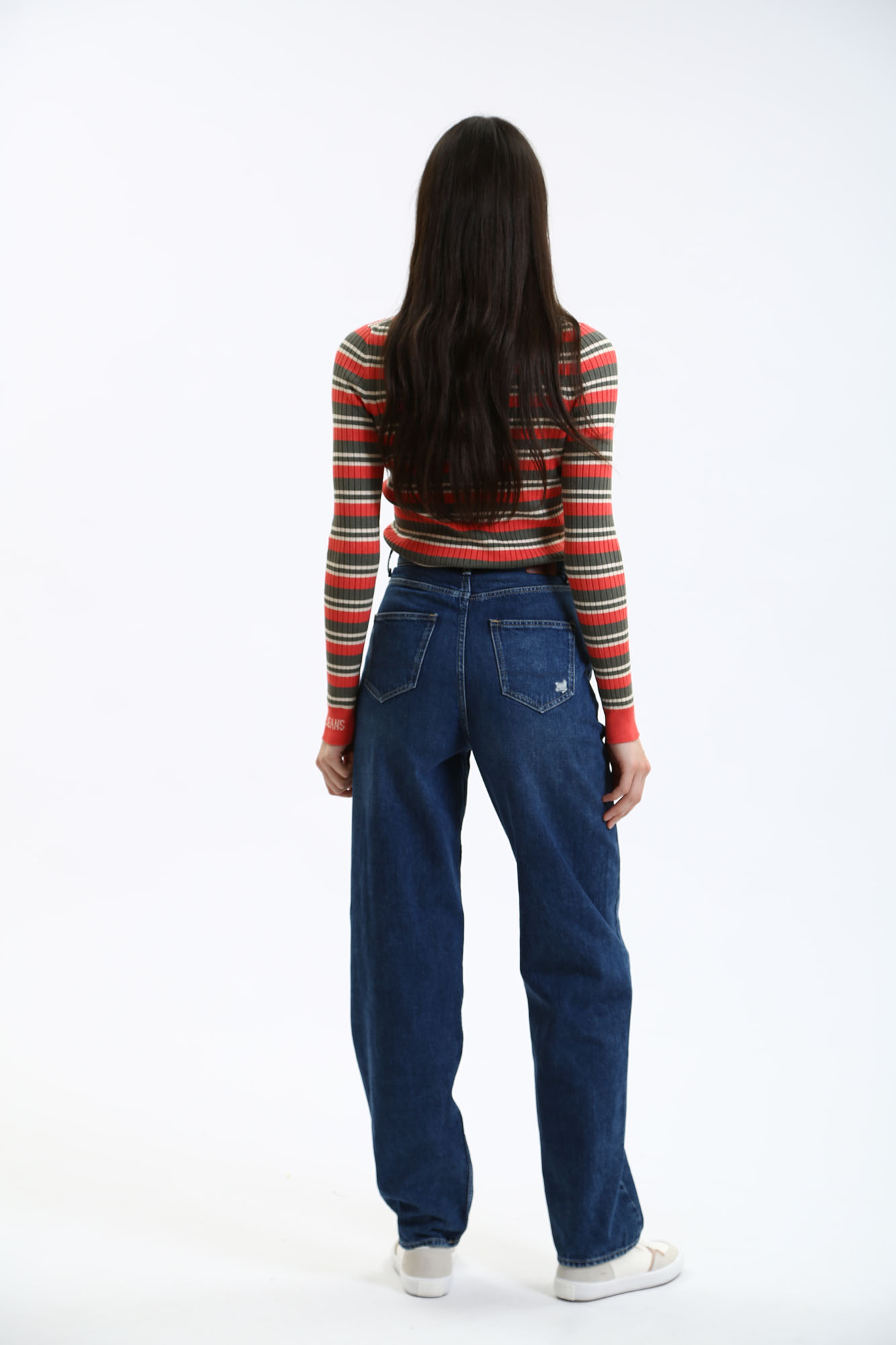 PL204700 джинсы barrel jeans uhw  pepe jeans 