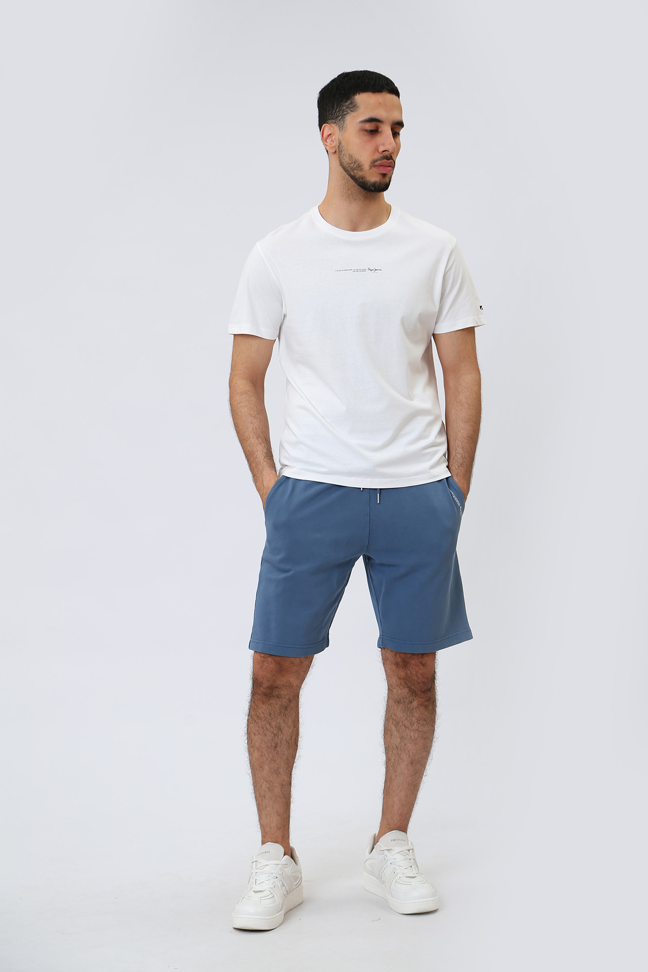 PM801011 Шорты трикотажные Pepe Jeans Синий